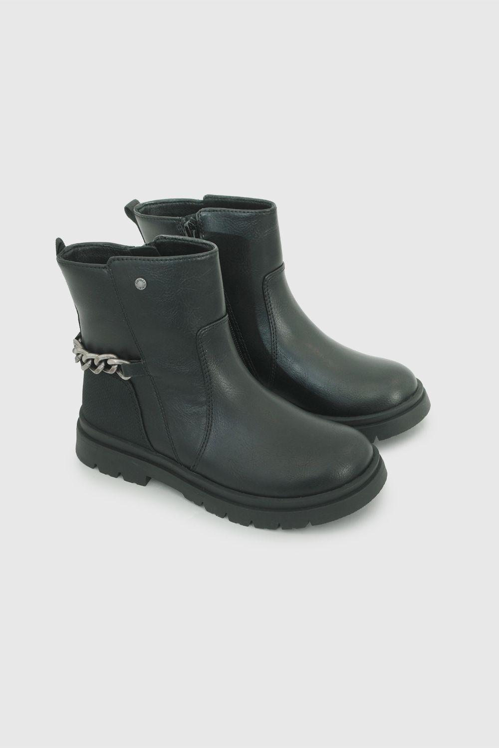 Botin Niña Negro 8231 Colloky-0