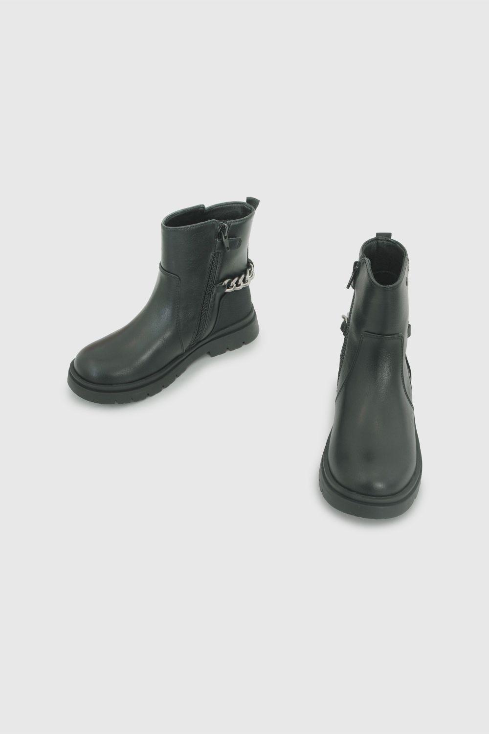 Botin Niña Negro 8231 Colloky-3