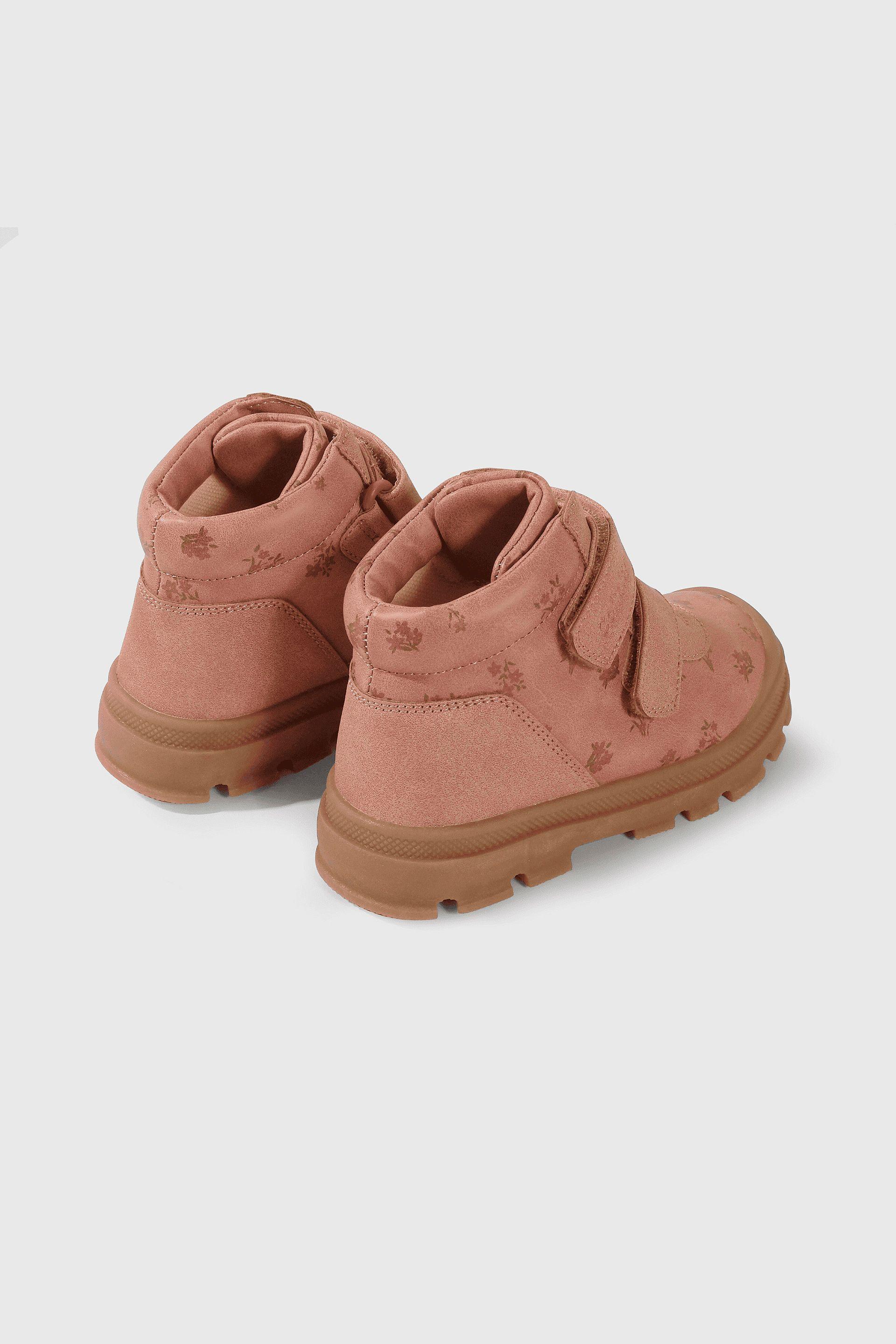 Botín rosado para niña, perfecto para caminantes-4