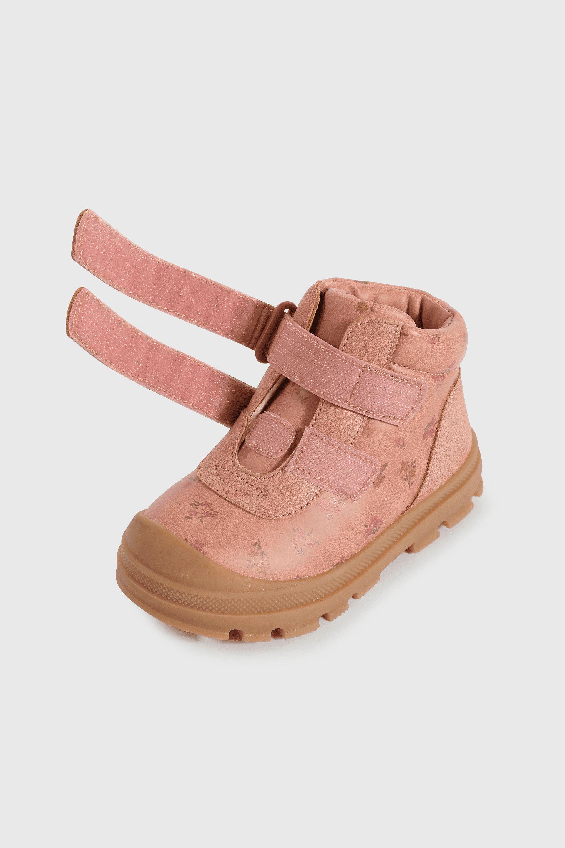 Botín rosado para niña, perfecto para caminantes-5