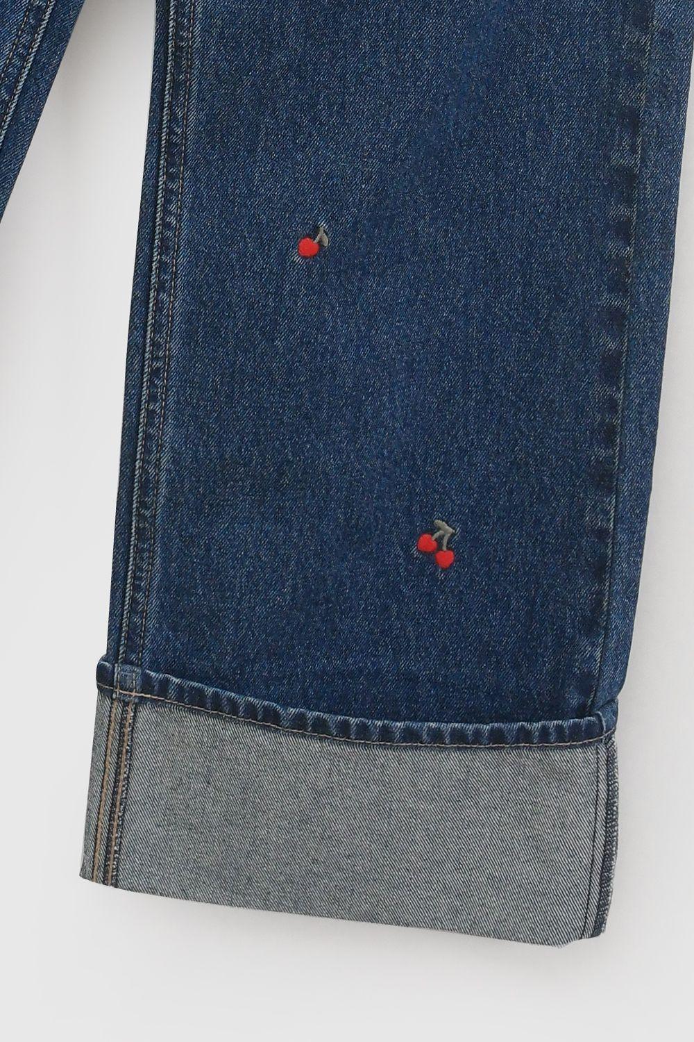 Jeans Cherry Mezclilla Azul Niña 3-4A a 12-13A Colloky-2