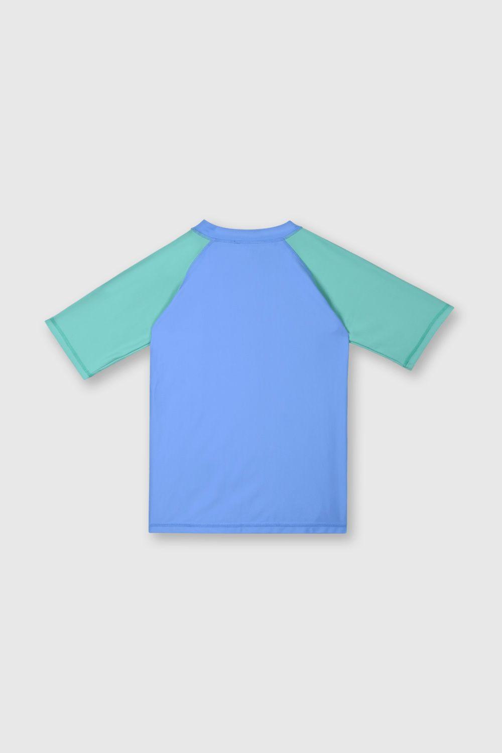 Polera de niño playa royal blue (2 a 12 años)-1