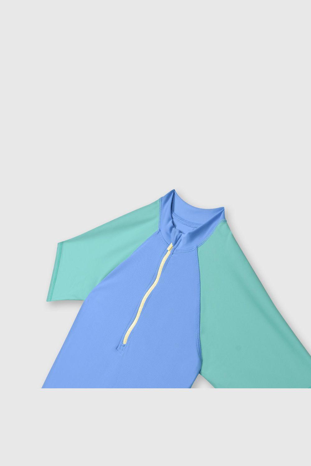 Polera de niño playa royal blue (2 a 12 años)-2