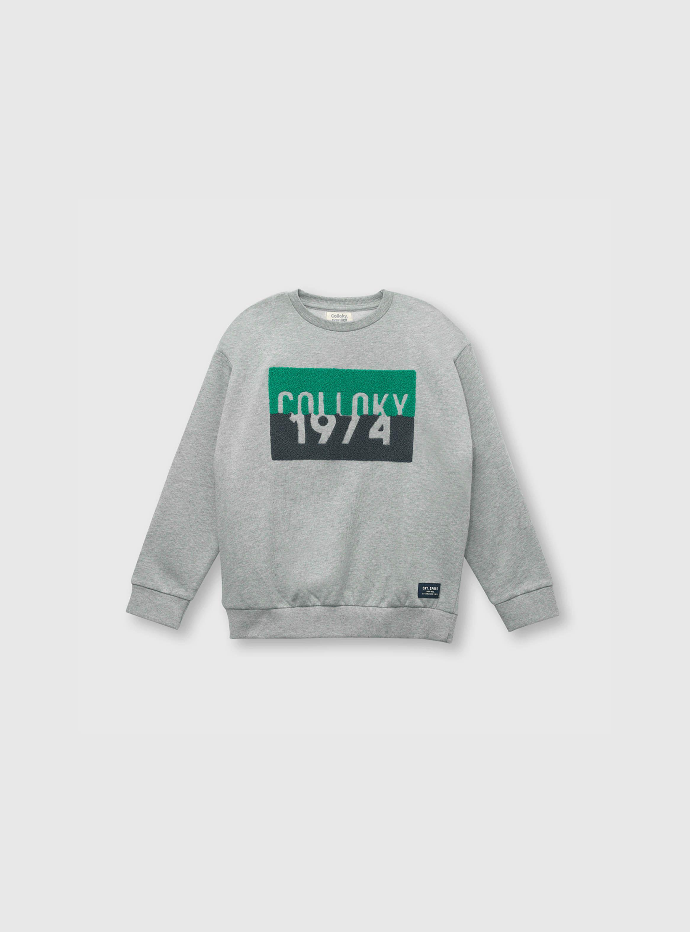 Polerón Niño Colloky Gris (2 A 12 Años) Colloky-0