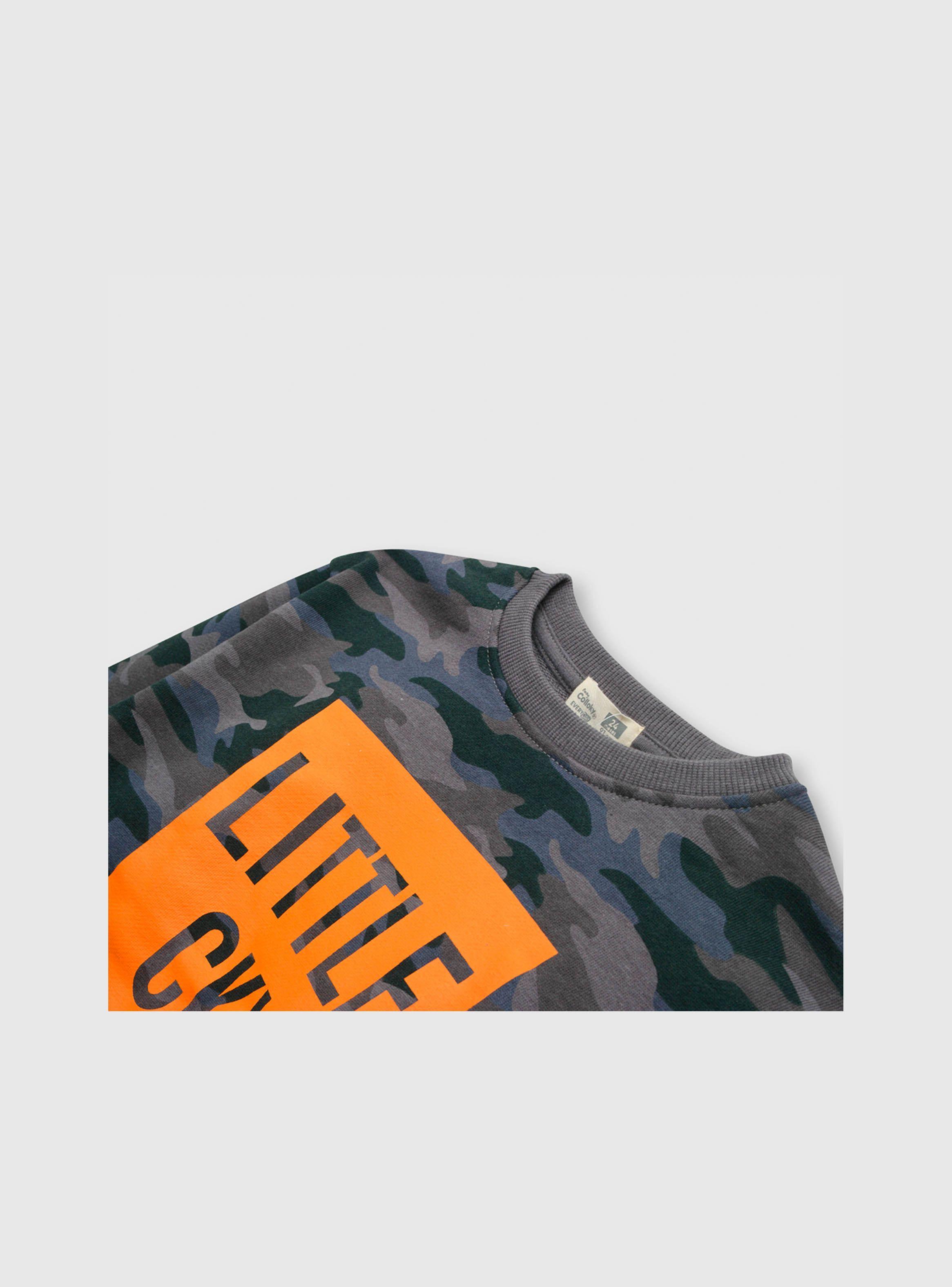 Polerón De Bebe Niño Cky Gris (3 A 36 Meses) Colloky-2