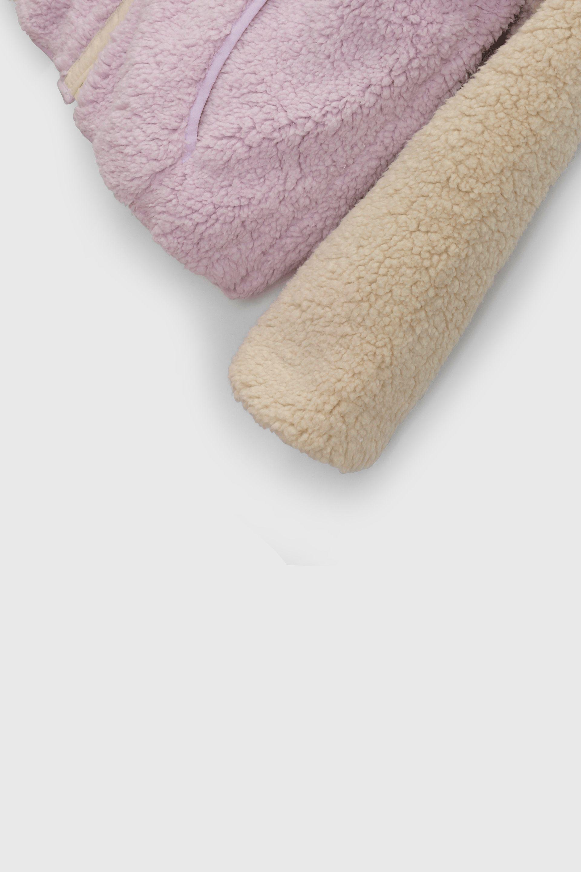 Chaqueta Polar y Chiporro Beige con Cierre para Niña de 3 a 12 años-2