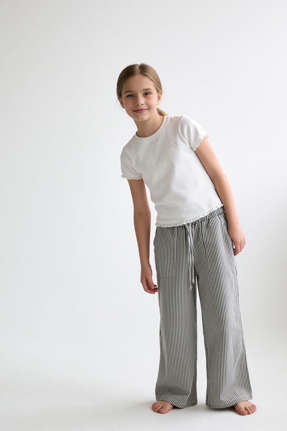Pantalon niña crema 3-4A a 12-13A-1