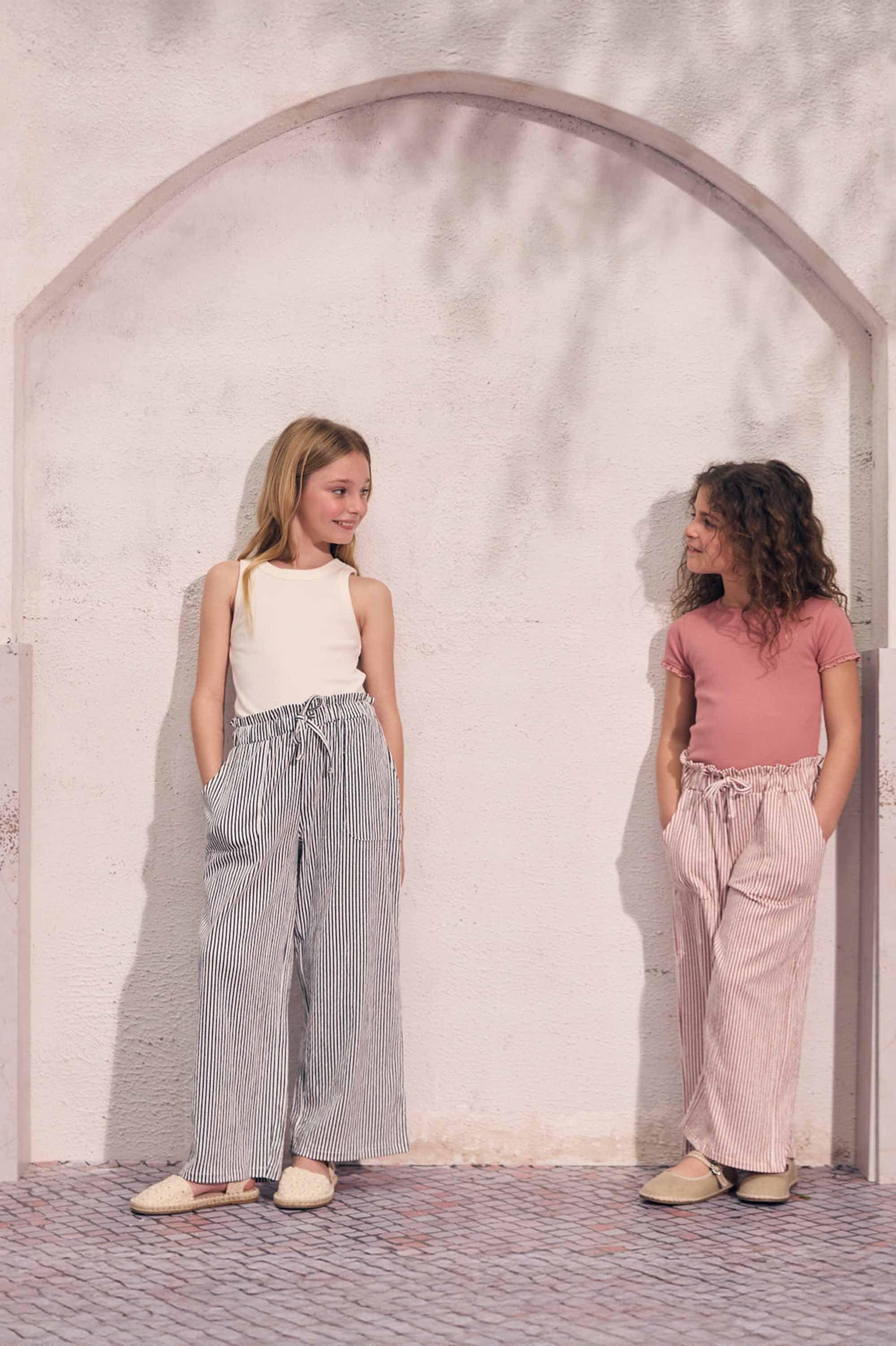 Pantalon niña crema 3-4A a 12-13A-4