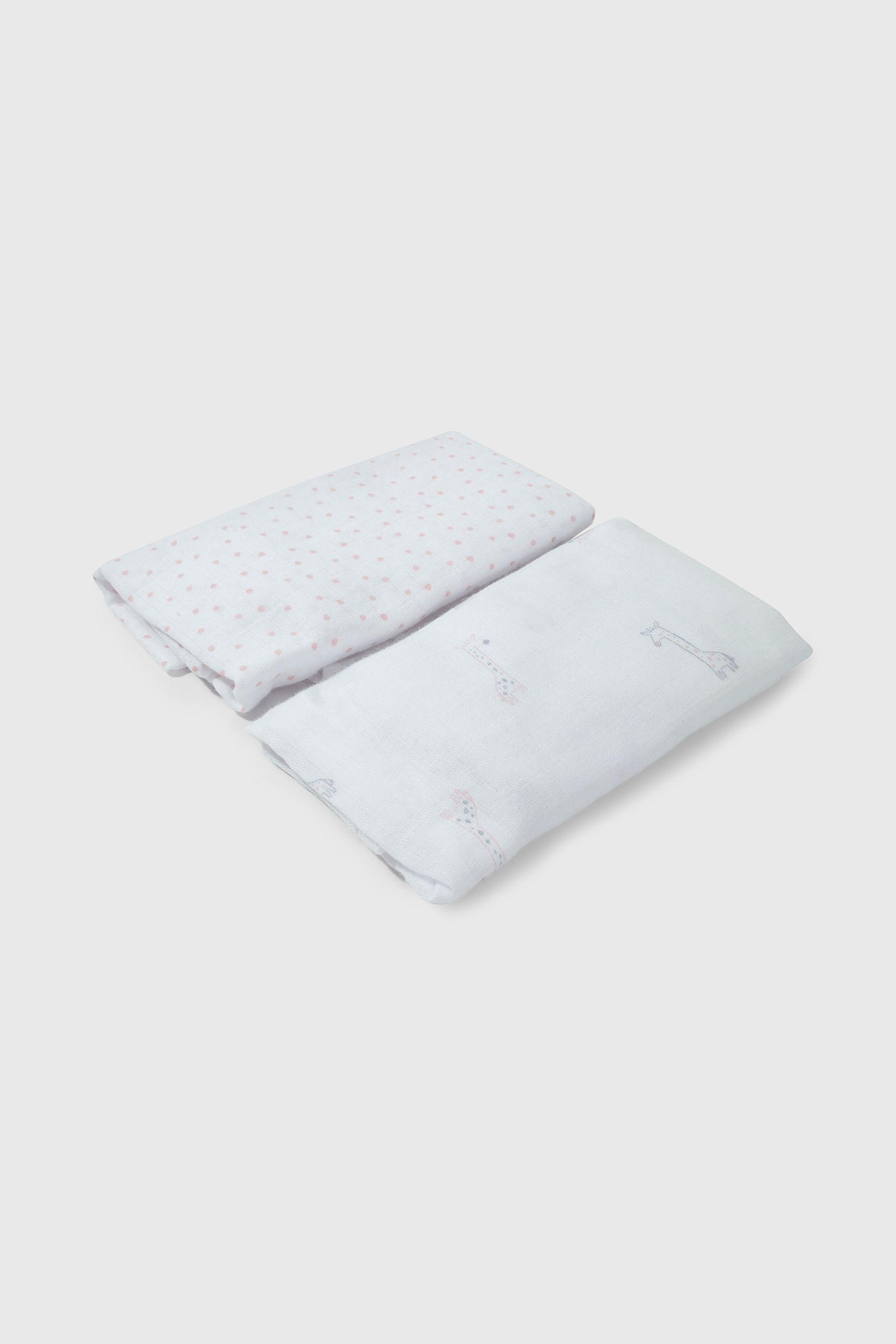 Pack 2 Tutos de Muselina Blanco-0