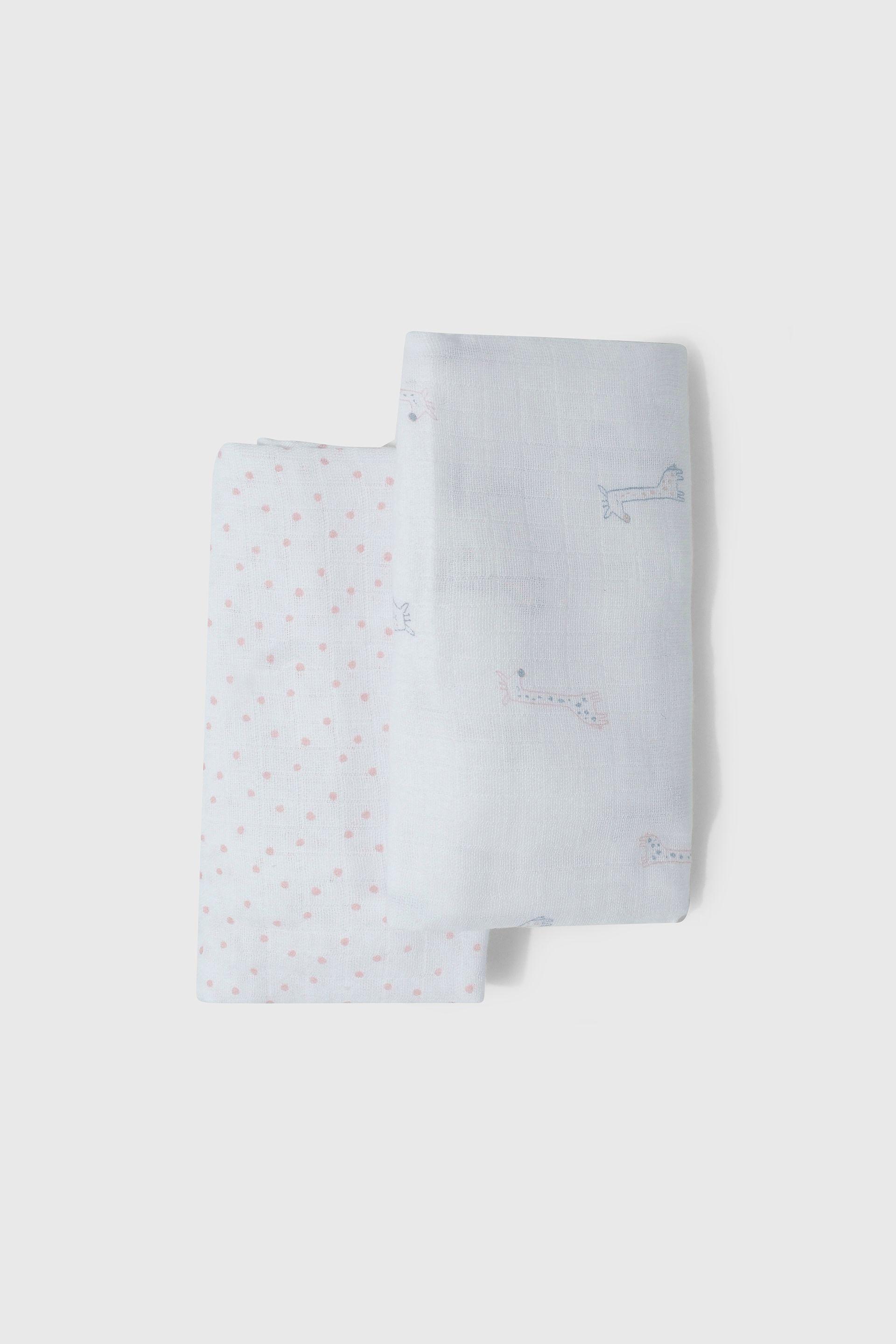 Pack 2 Tutos de Muselina Blanco-2