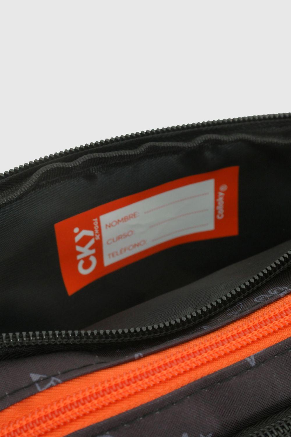 Estuche Escolar Negro Unisex 7303 Colloky-3