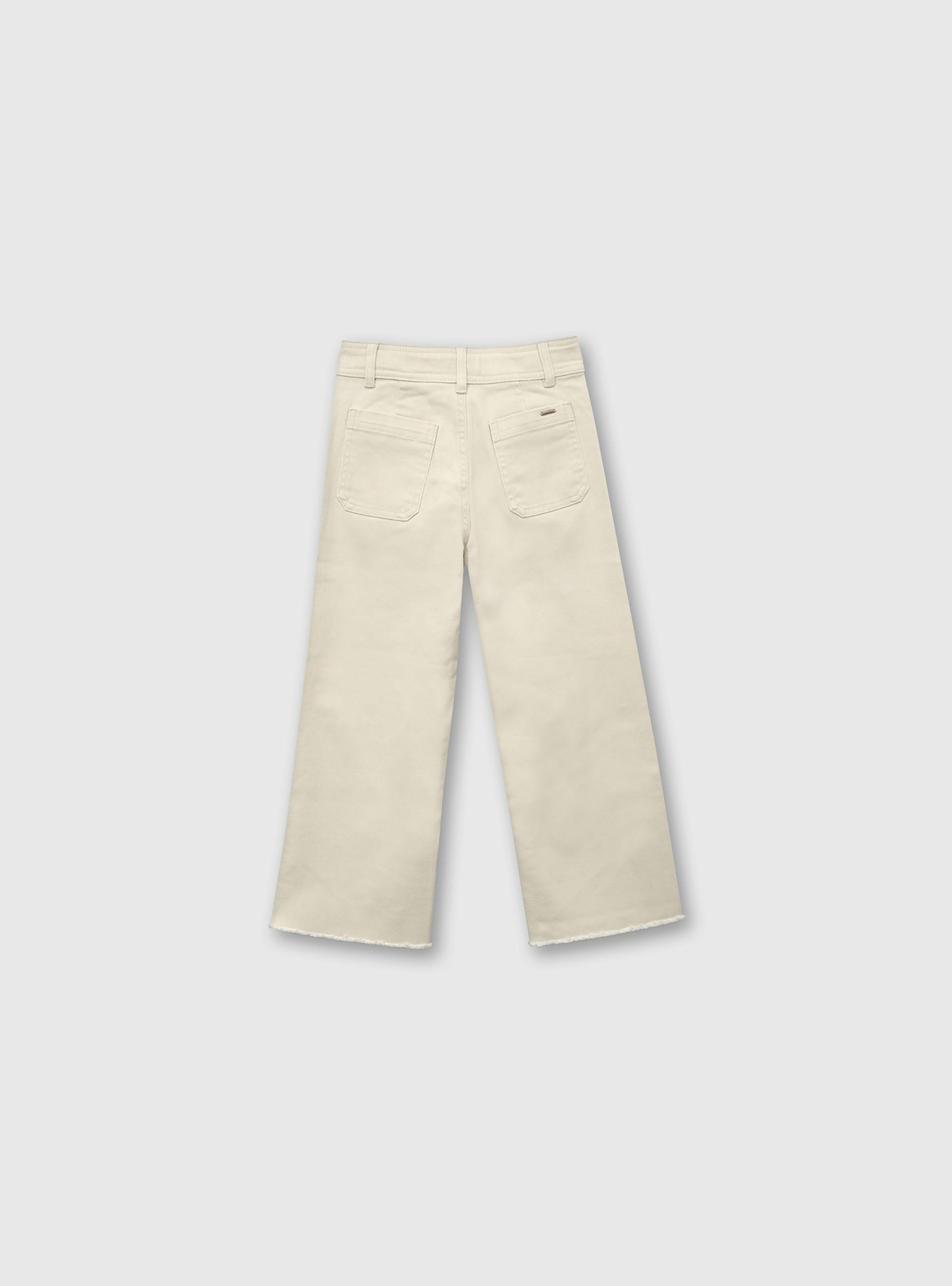 Pantalon Niña Beige 53020 Colloky-1