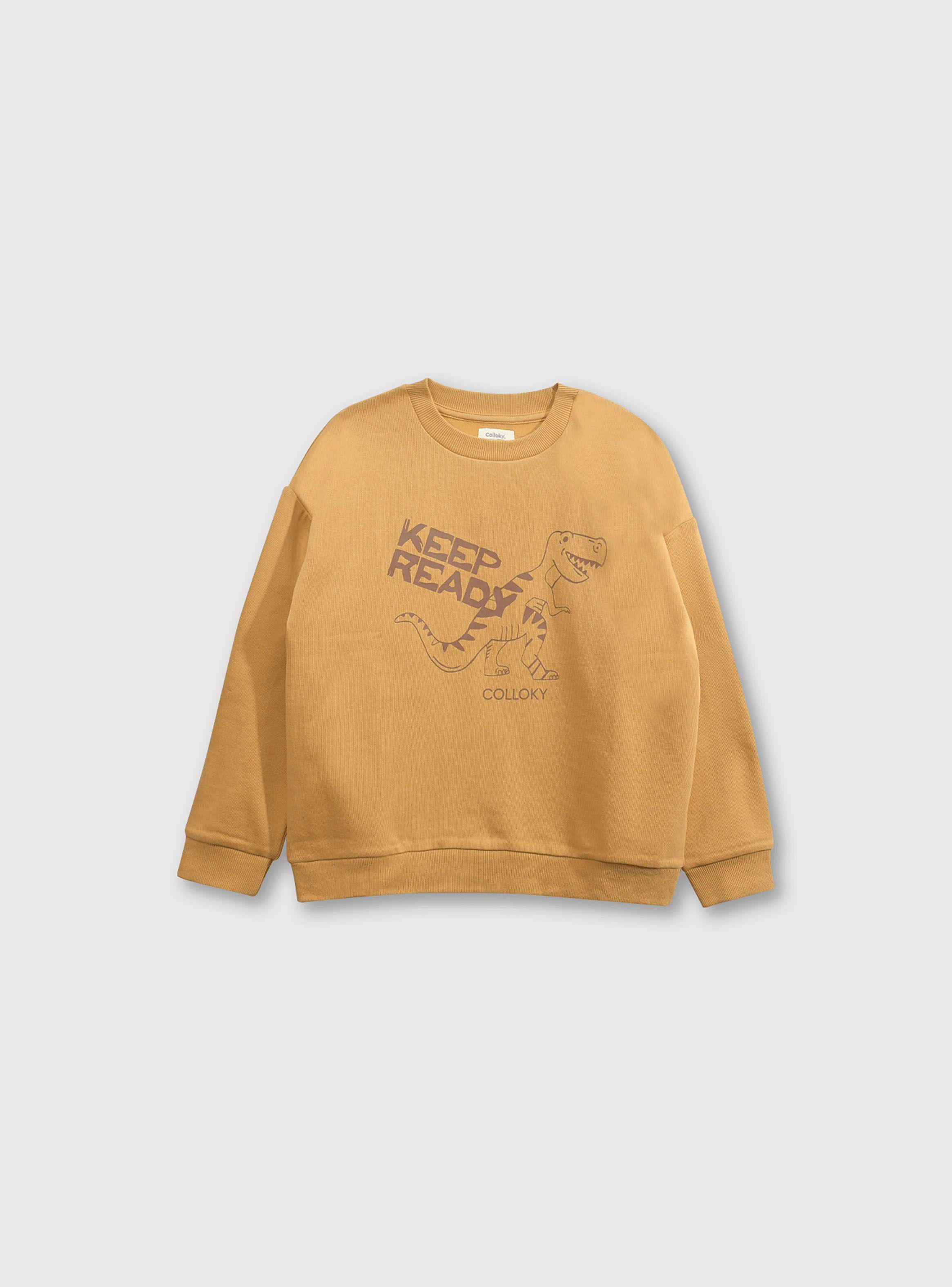 Poleron Niño Amarillo 53107 Colloky-0