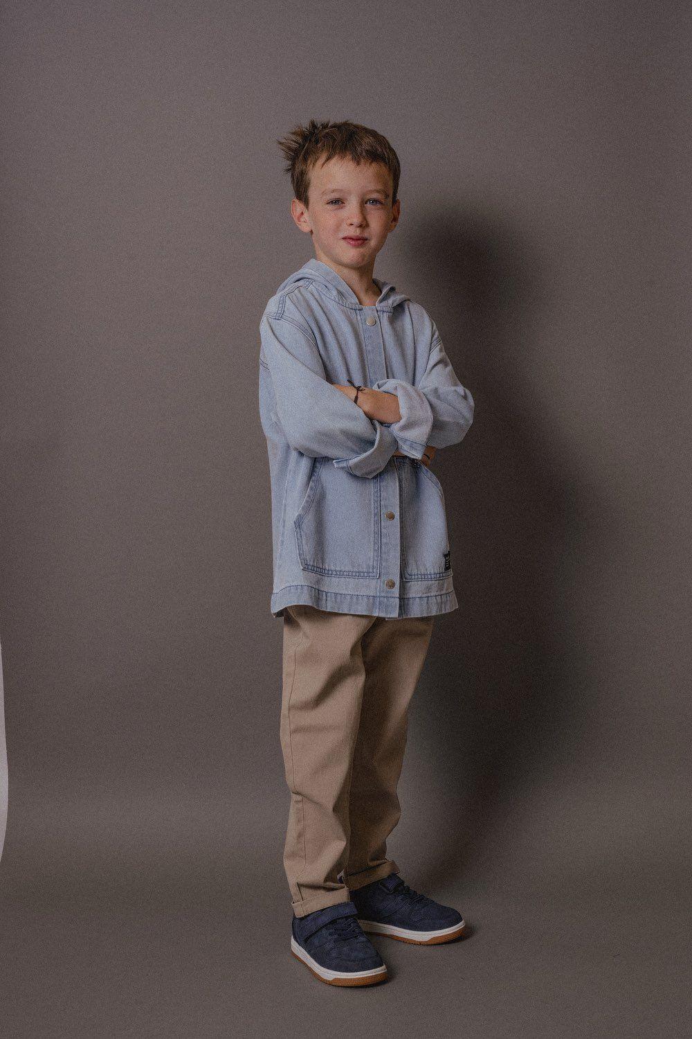 Pantalón Café Niño 7585 Colloky-1