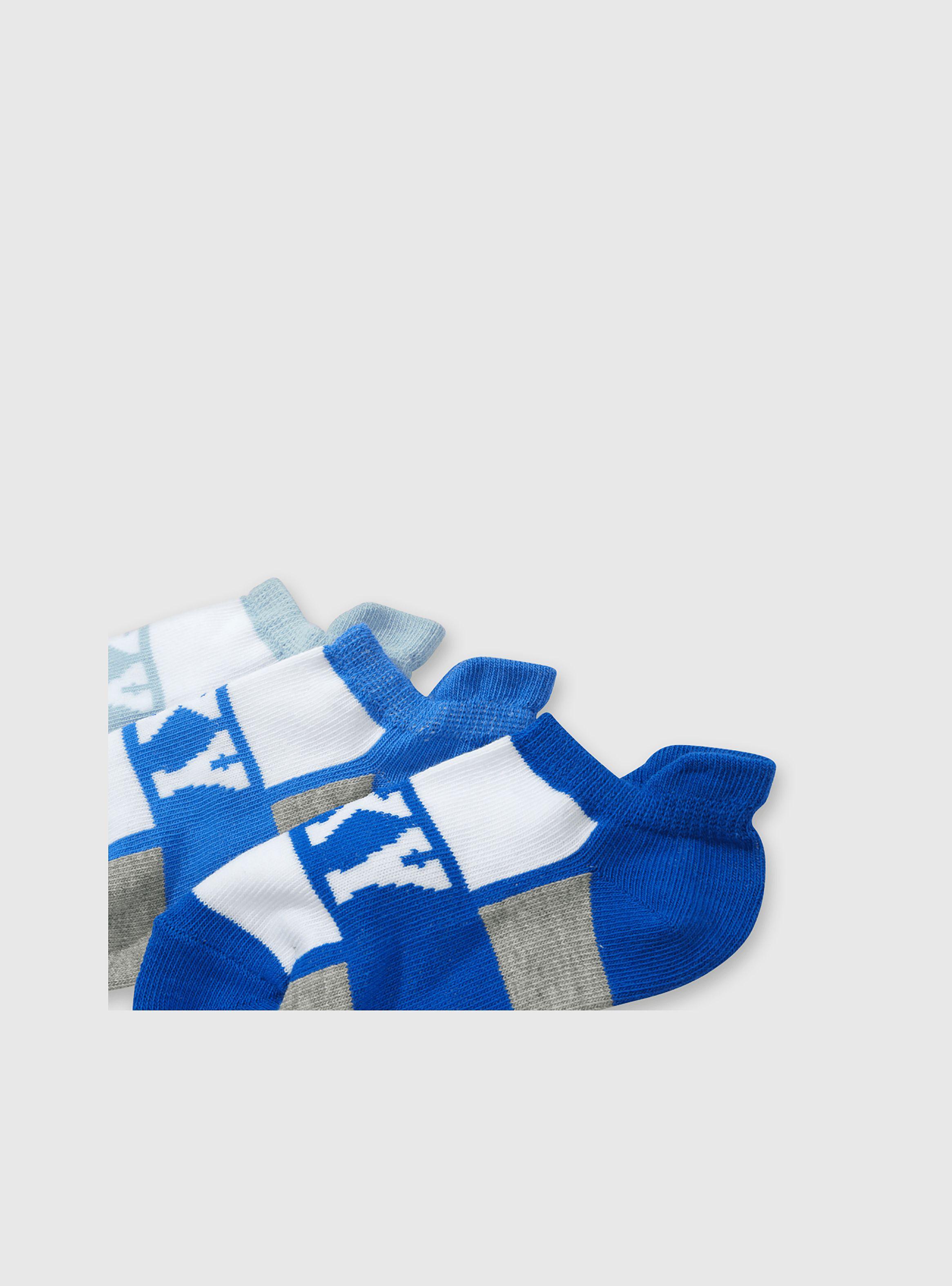 Calcetín Corto Niño Azul 55223 Colloky-1