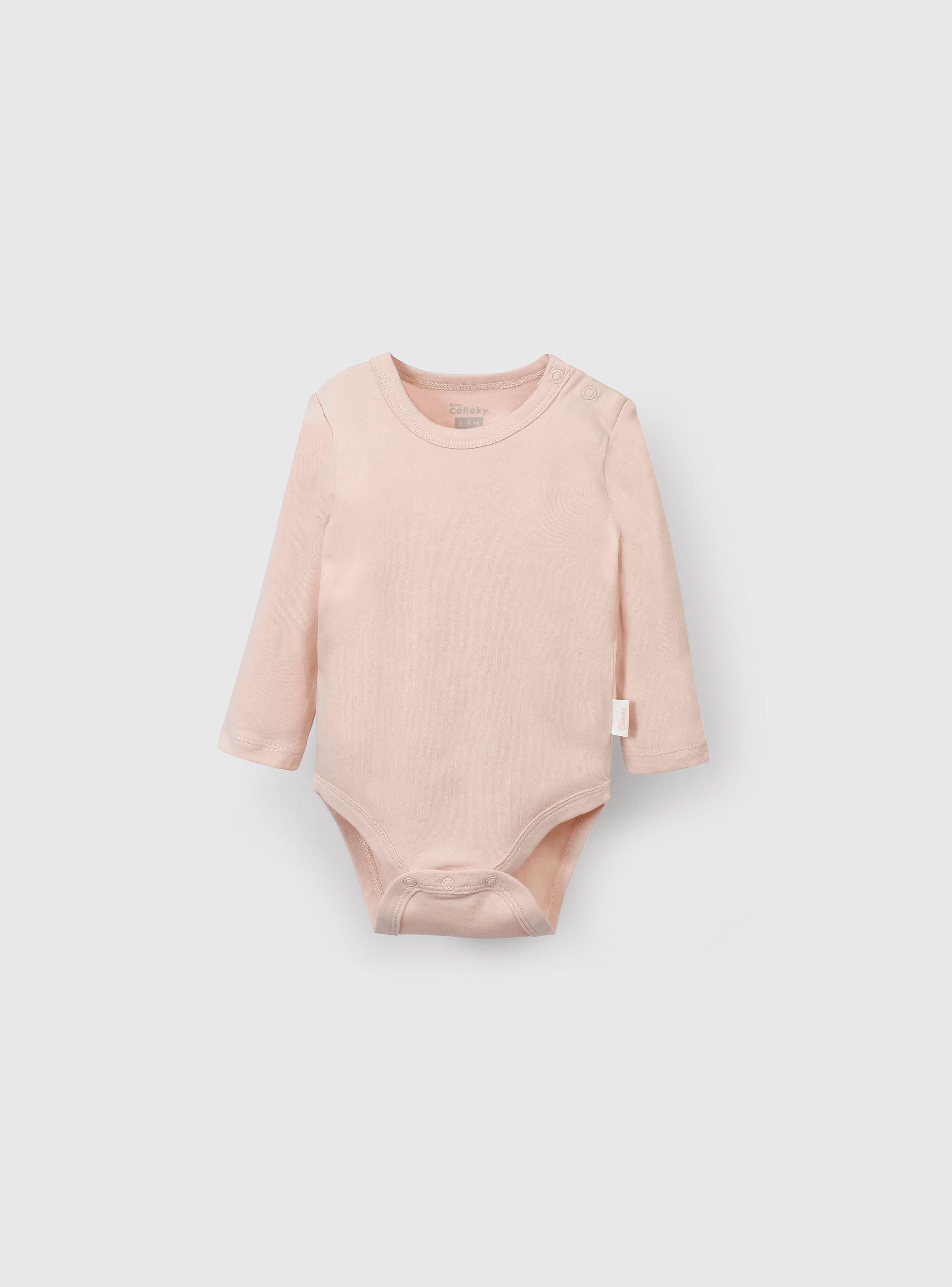 Pack de Bodies Niña Rosado 55946 Colloky-2