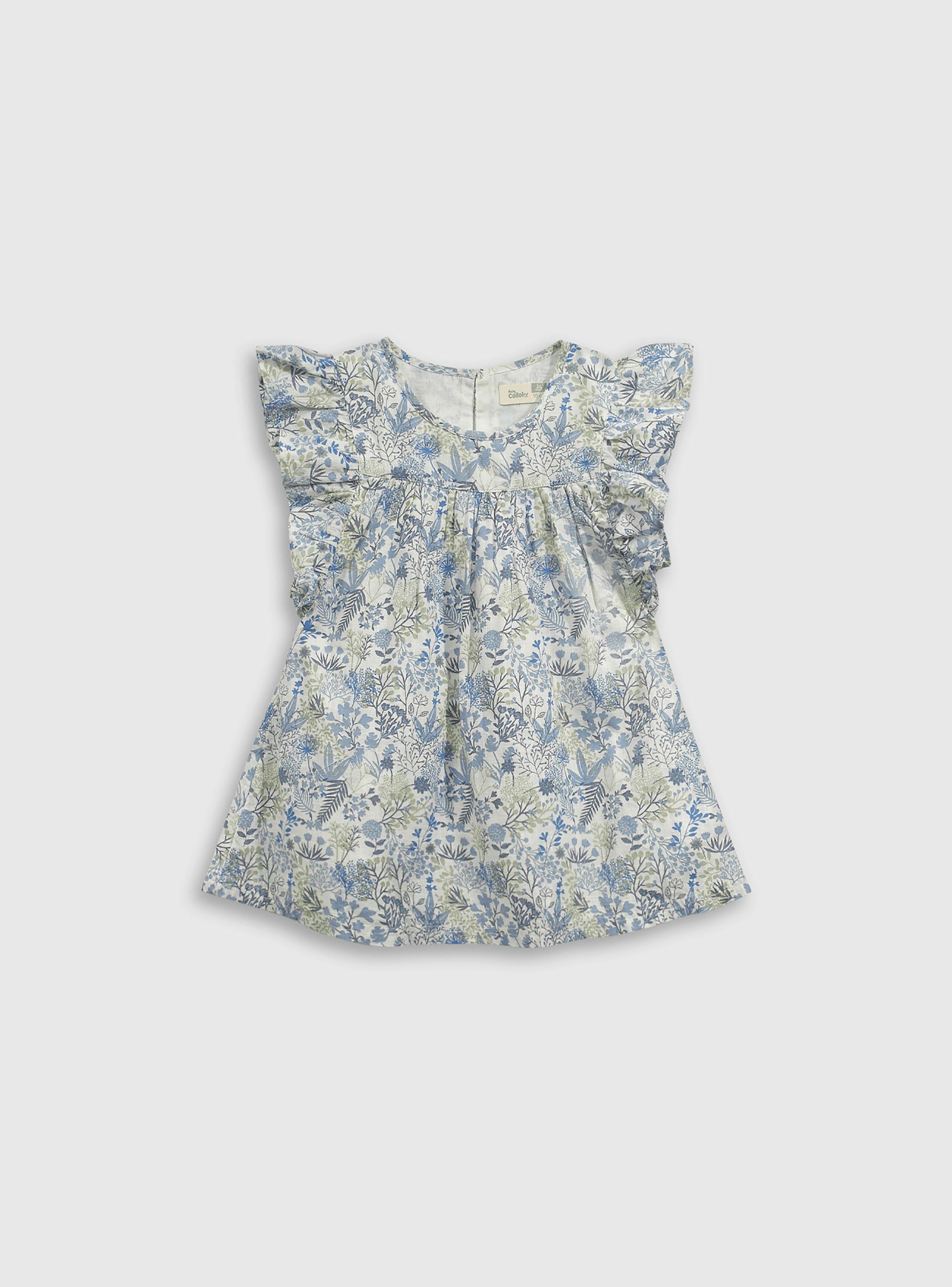 Vestido Niña Azul 54892 Colloky-0