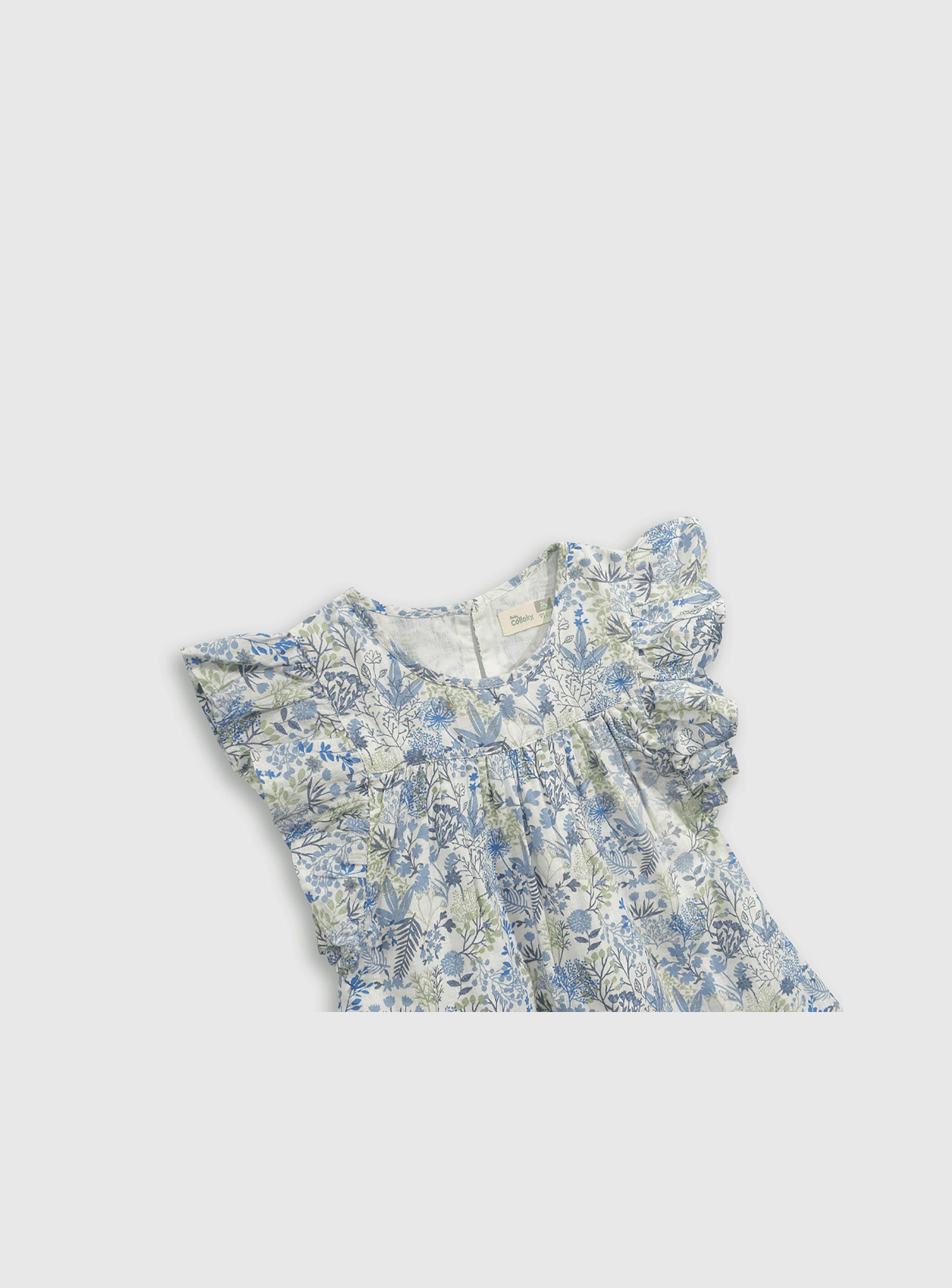 Vestido Niña Azul 54892 Colloky-2