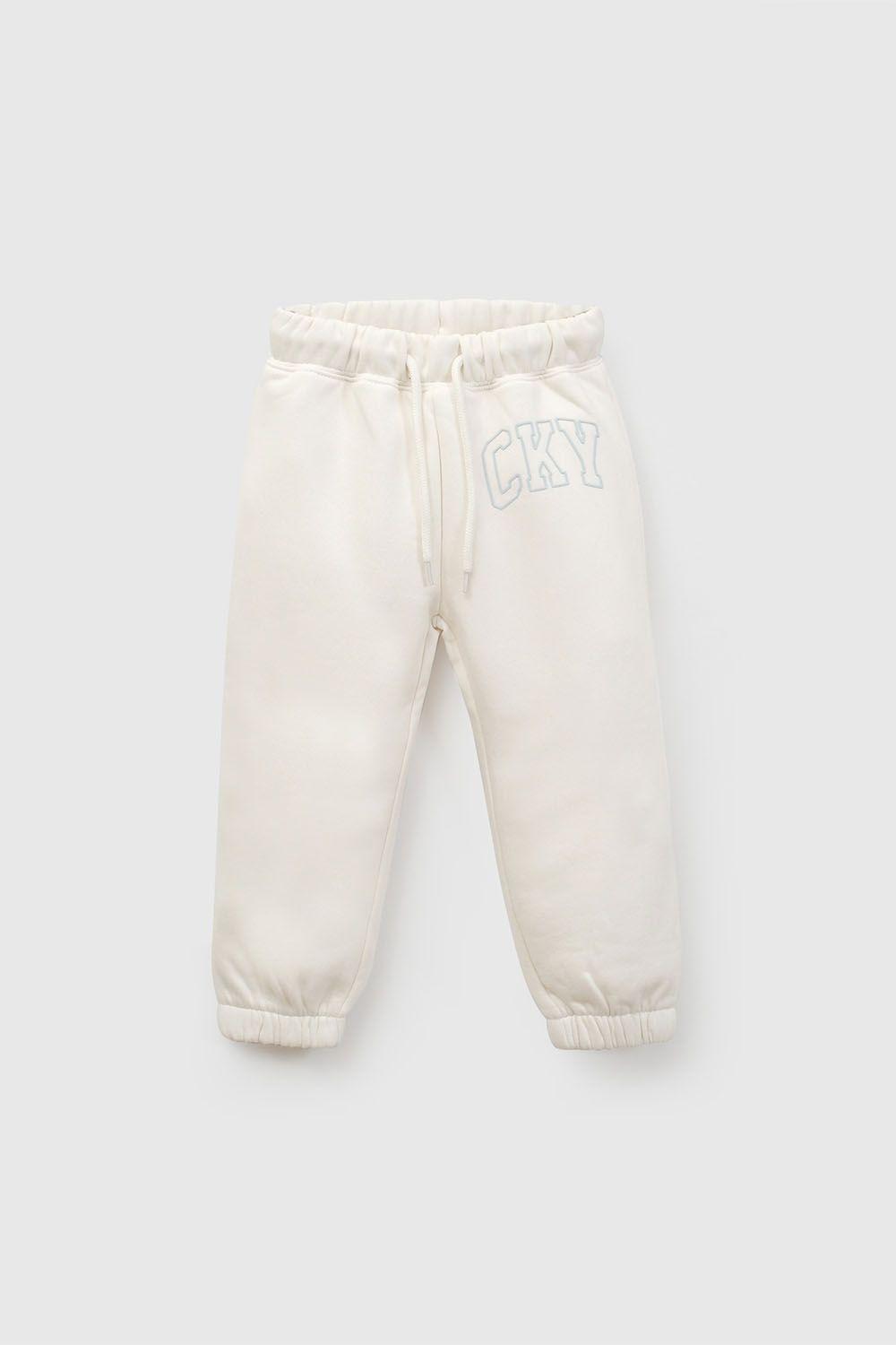 Pantalón Buzo Niña Beige 8128 Colloky-0