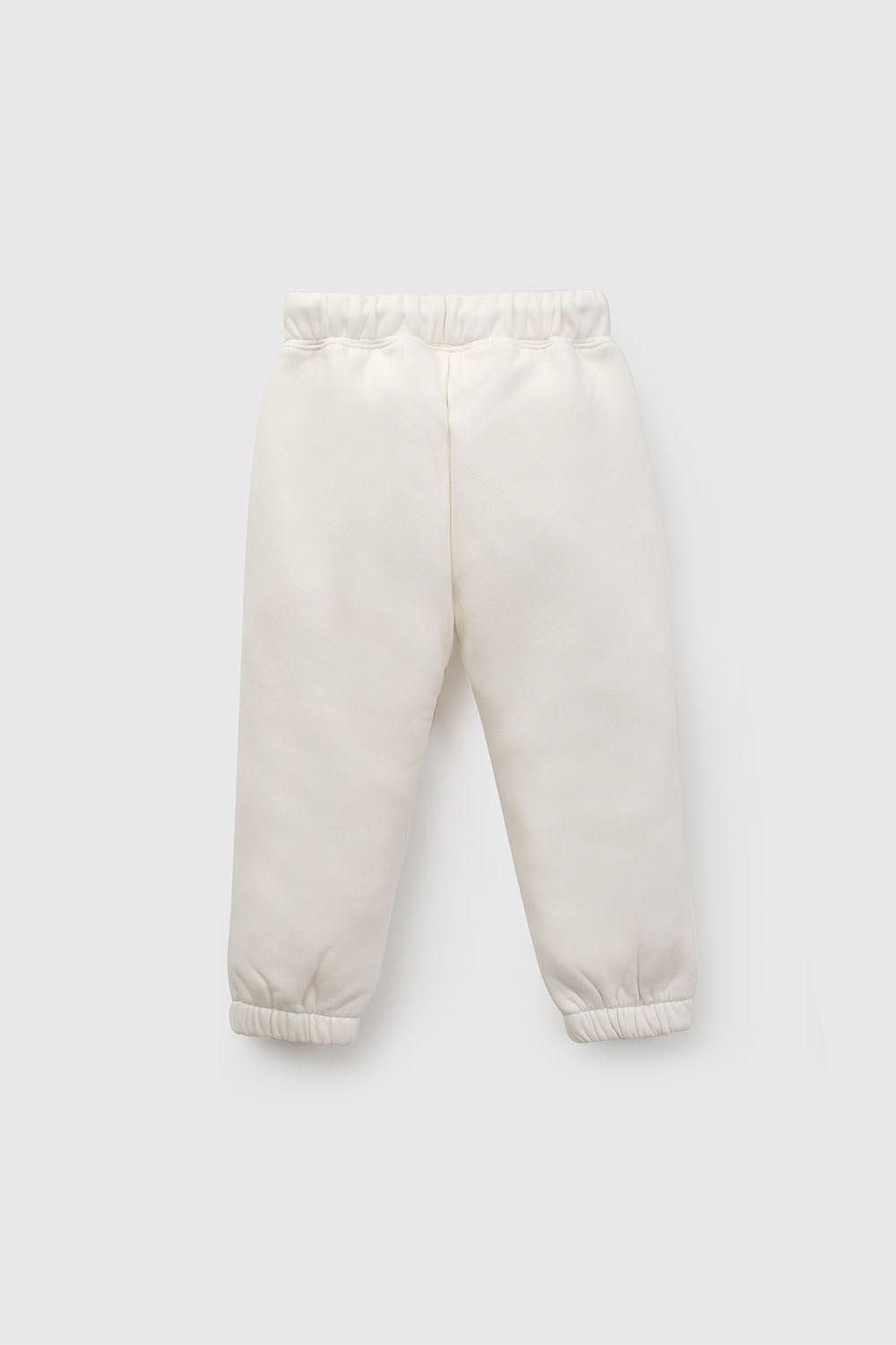 Pantalón Buzo Niña Beige 8128 Colloky-1