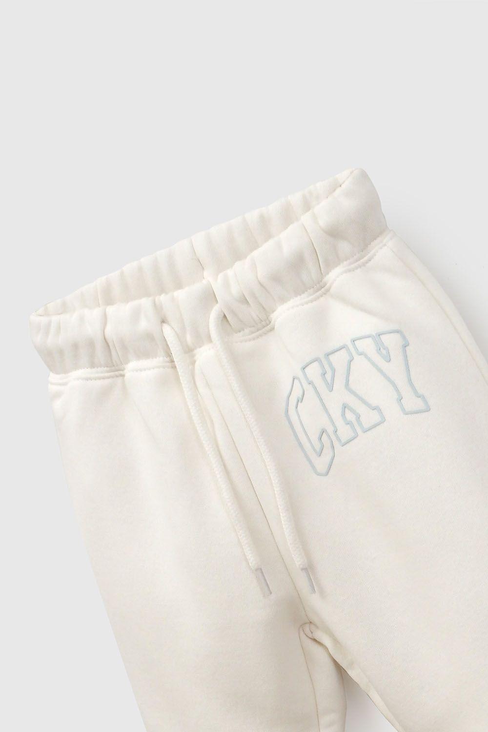 Pantalón Buzo Niña Beige 8128 Colloky-2