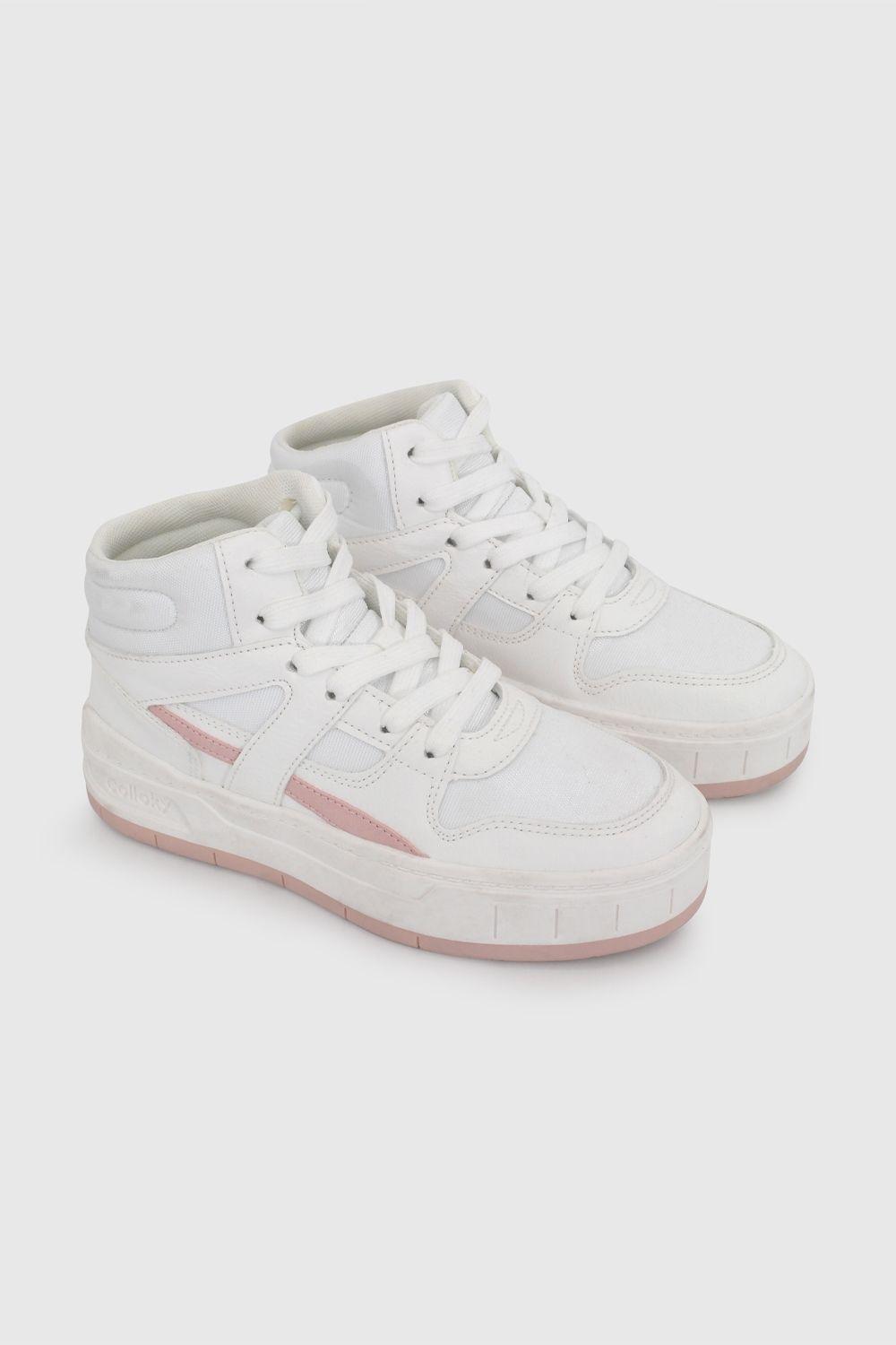 Zapatilla Urbana de Caña Alta Blanca 57000210V26 KID2-6