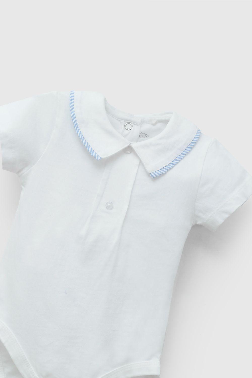 Conjunto Blanco Ceremonia De Bebé COPN0510V26-3