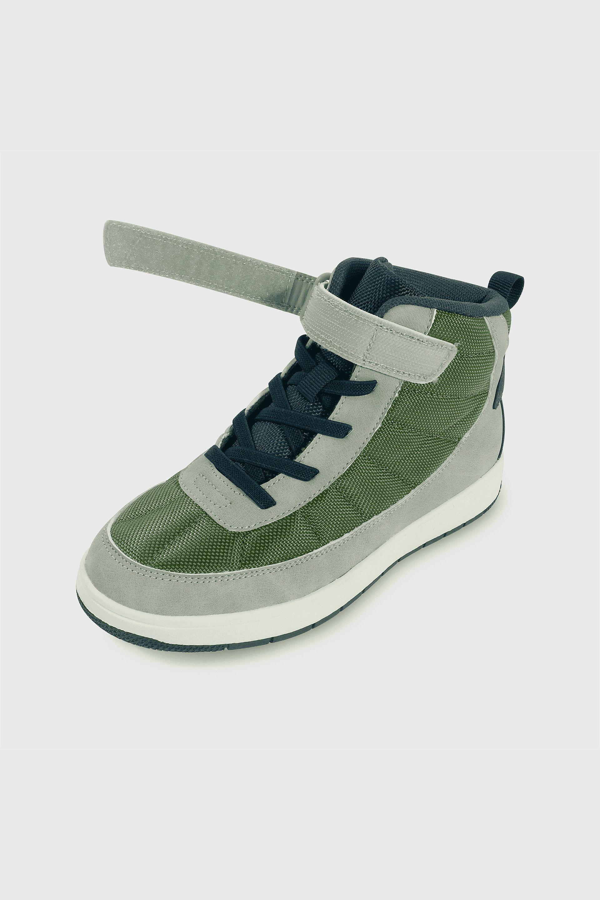 Botín de Niño Multicolor Caña Media con Velcro y Cordón-5