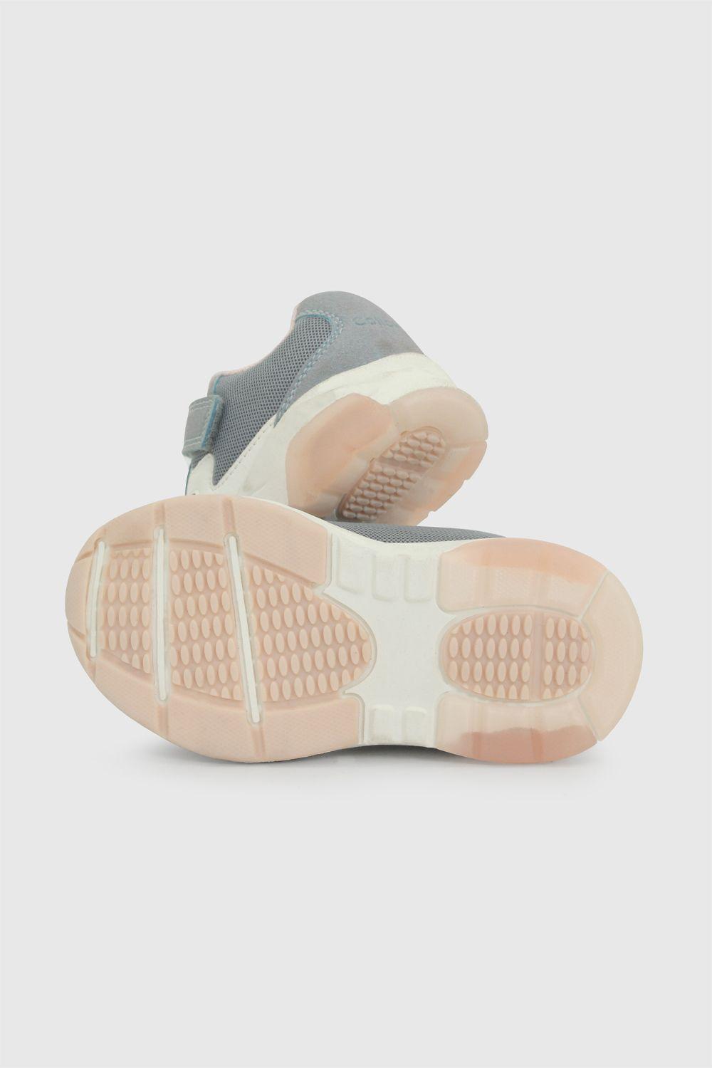 Zapatilla Luces Celeste Niña 21-27 Colloky-2