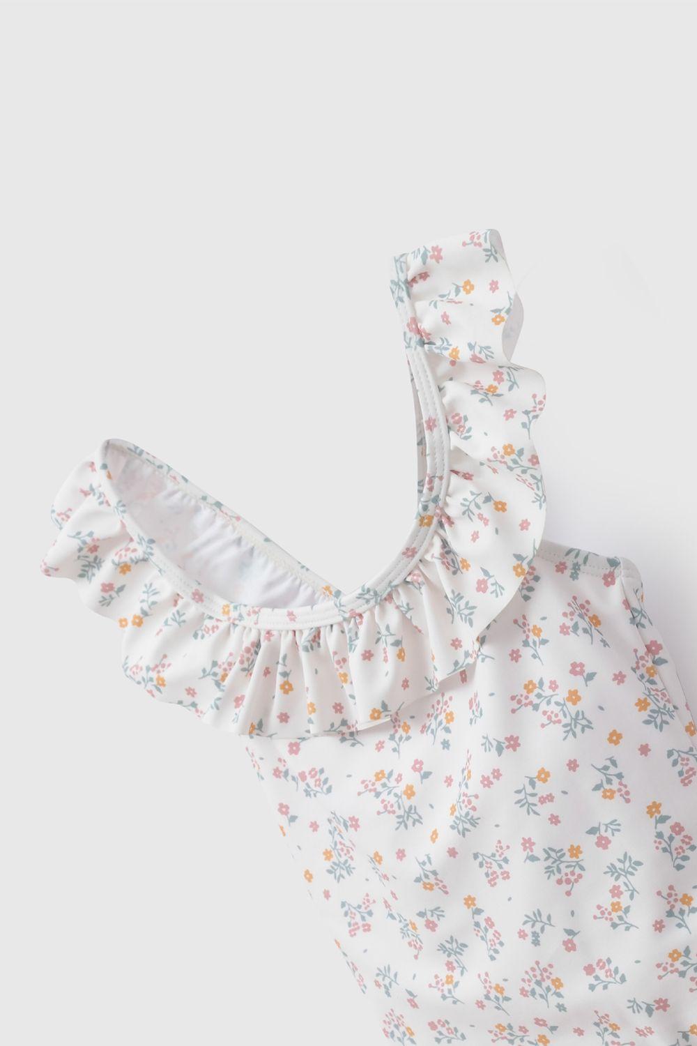 Traje De Baño Niña Beige 58248 Colloky-2