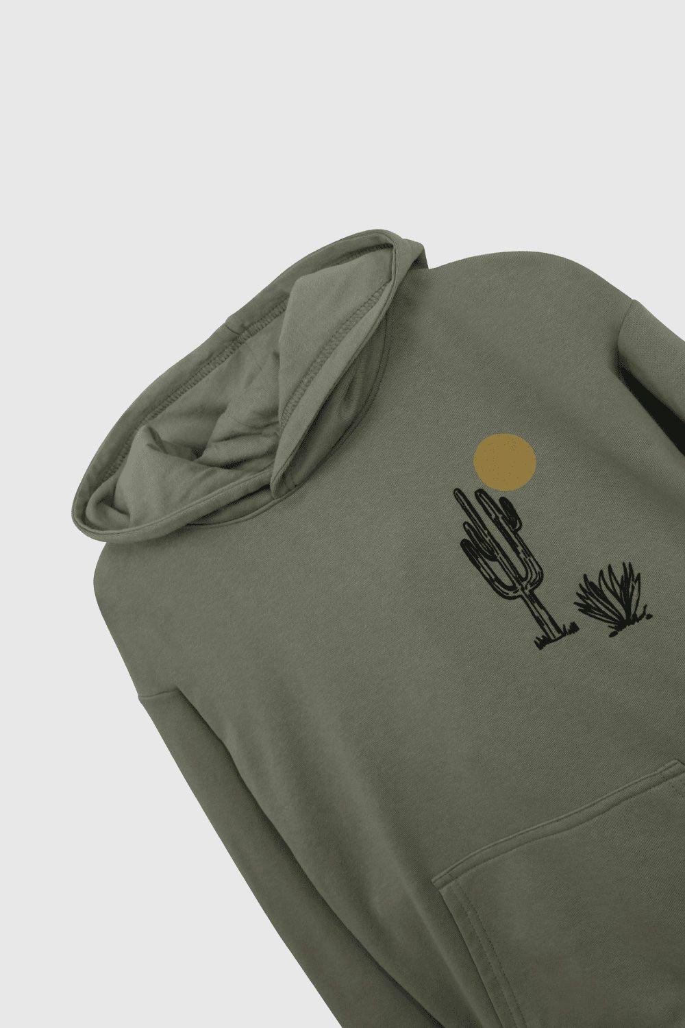 Polerón Verde Con Gorro De Niño PLPO1590V26-2