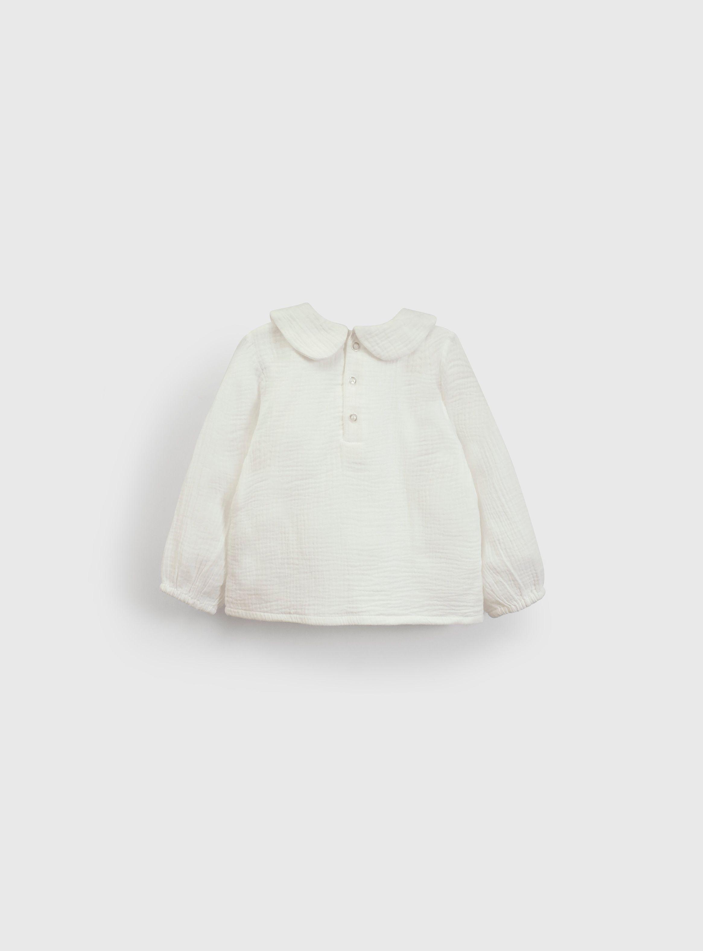 Blusa Niña Blanco 56252 Colloky-1