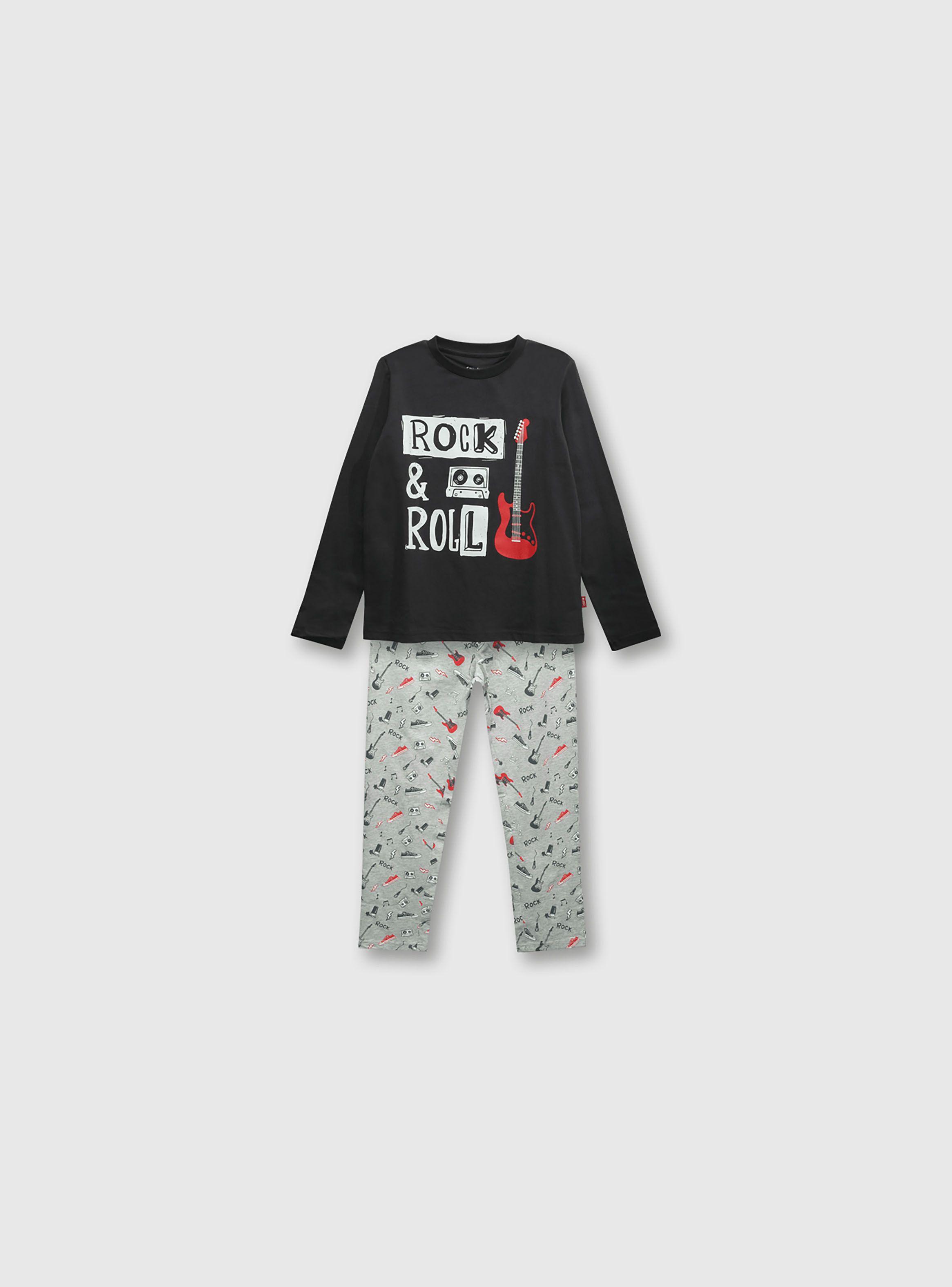 Pijama Niño Gris 49624 Colloky-0