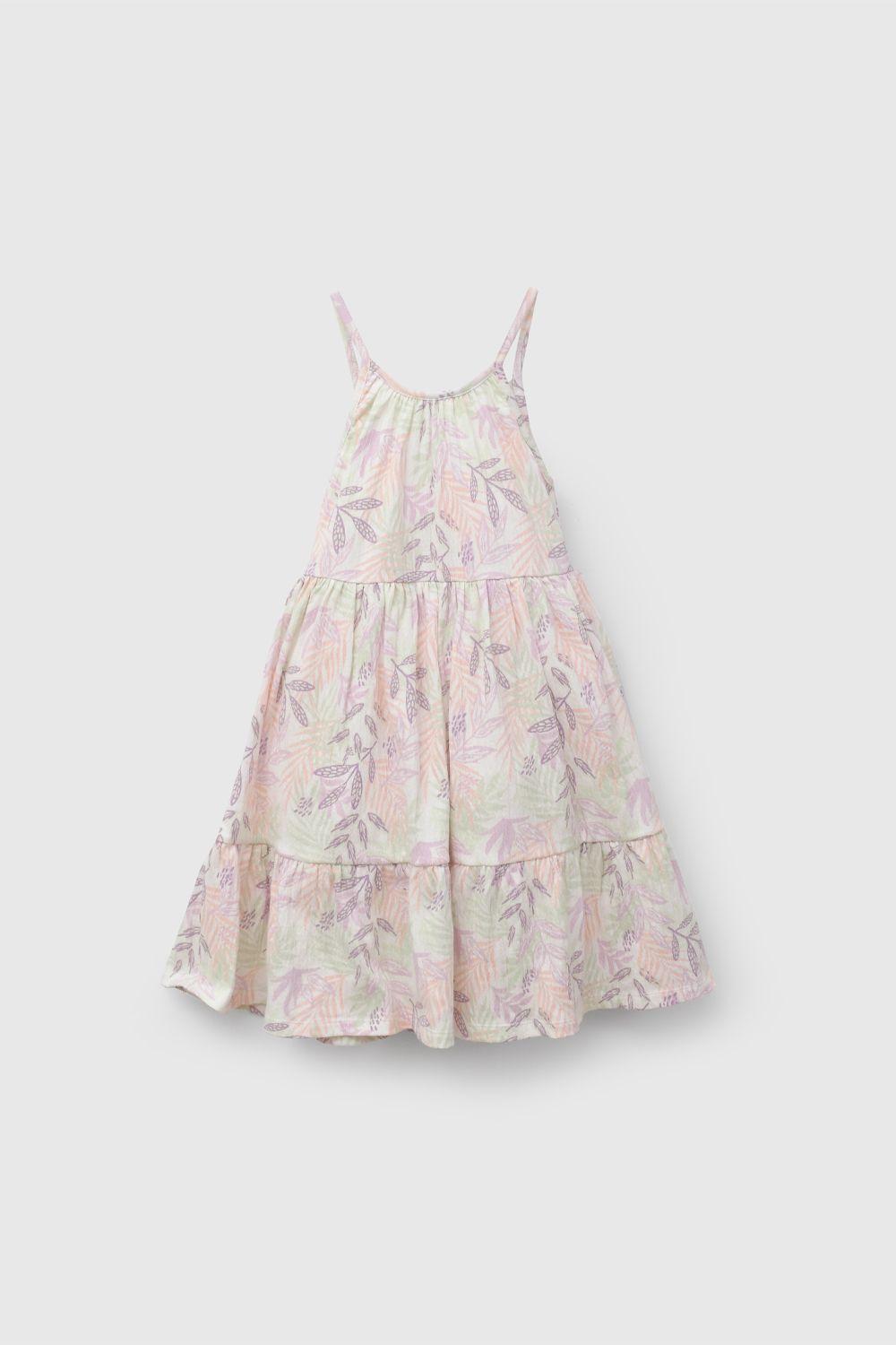 Vestido Flores De Niña VEJE0297V26-1