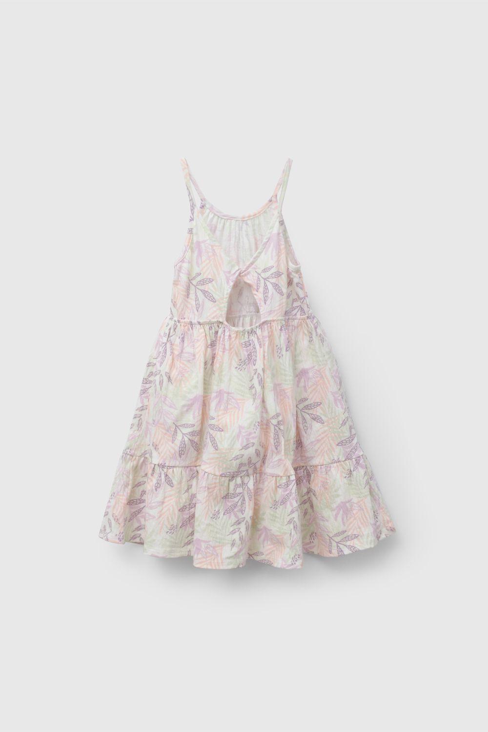 Vestido Flores De Niña VEJE0297V26-2