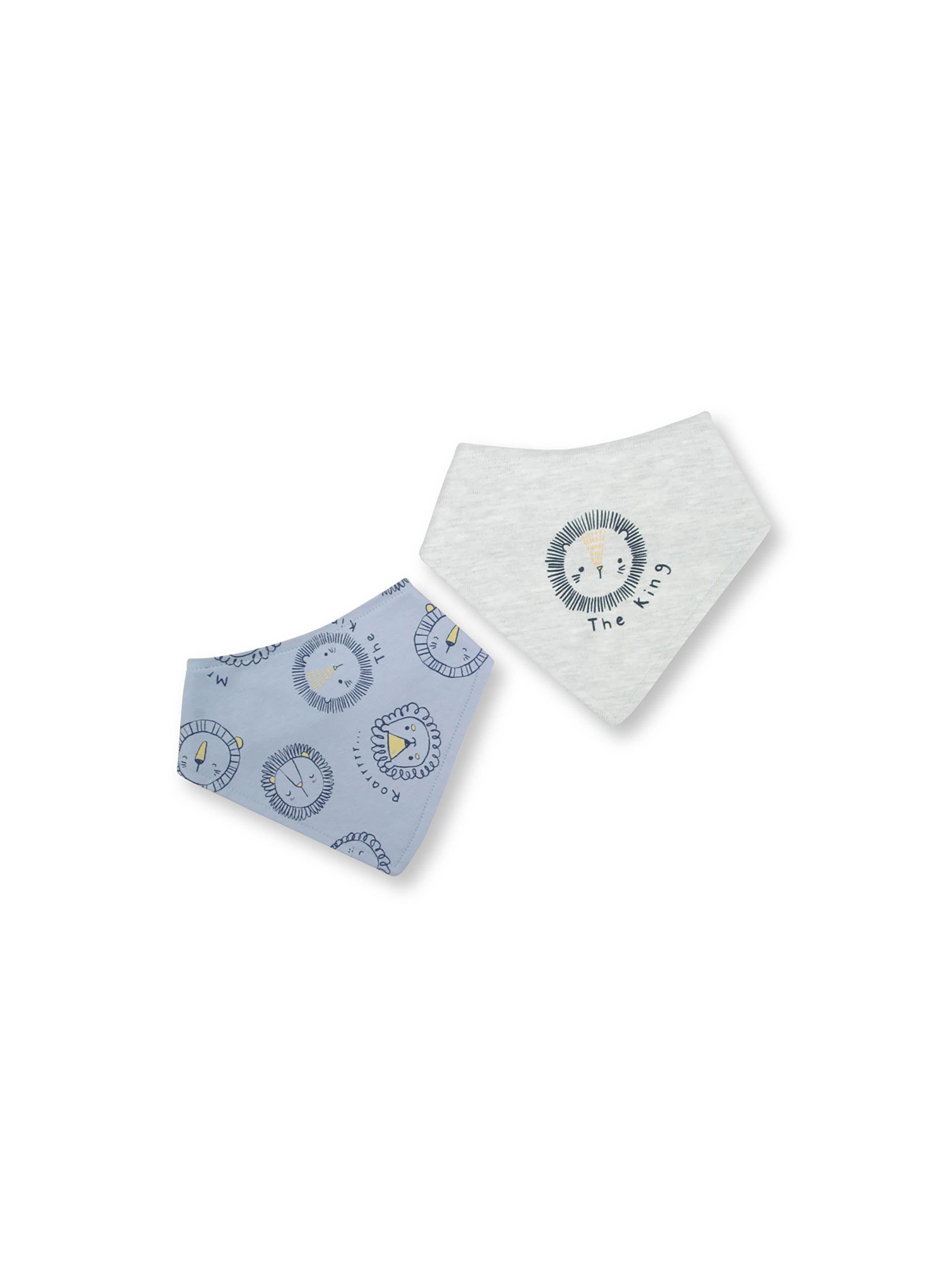 Babero Niño Gris Degradado (Talla Única) Colloky-0