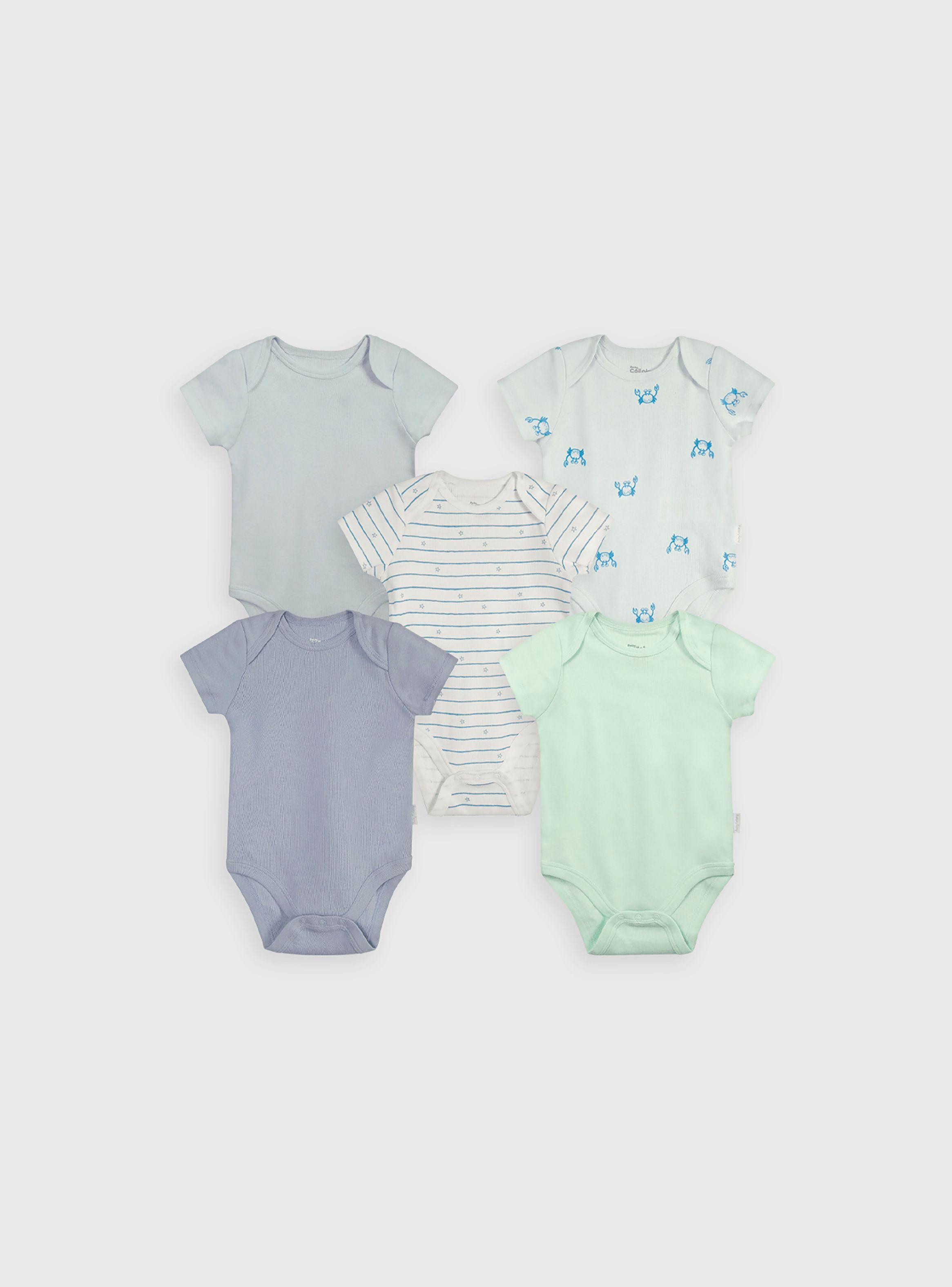 Pack de bodies Niño Celeste 56113 Colloky-0