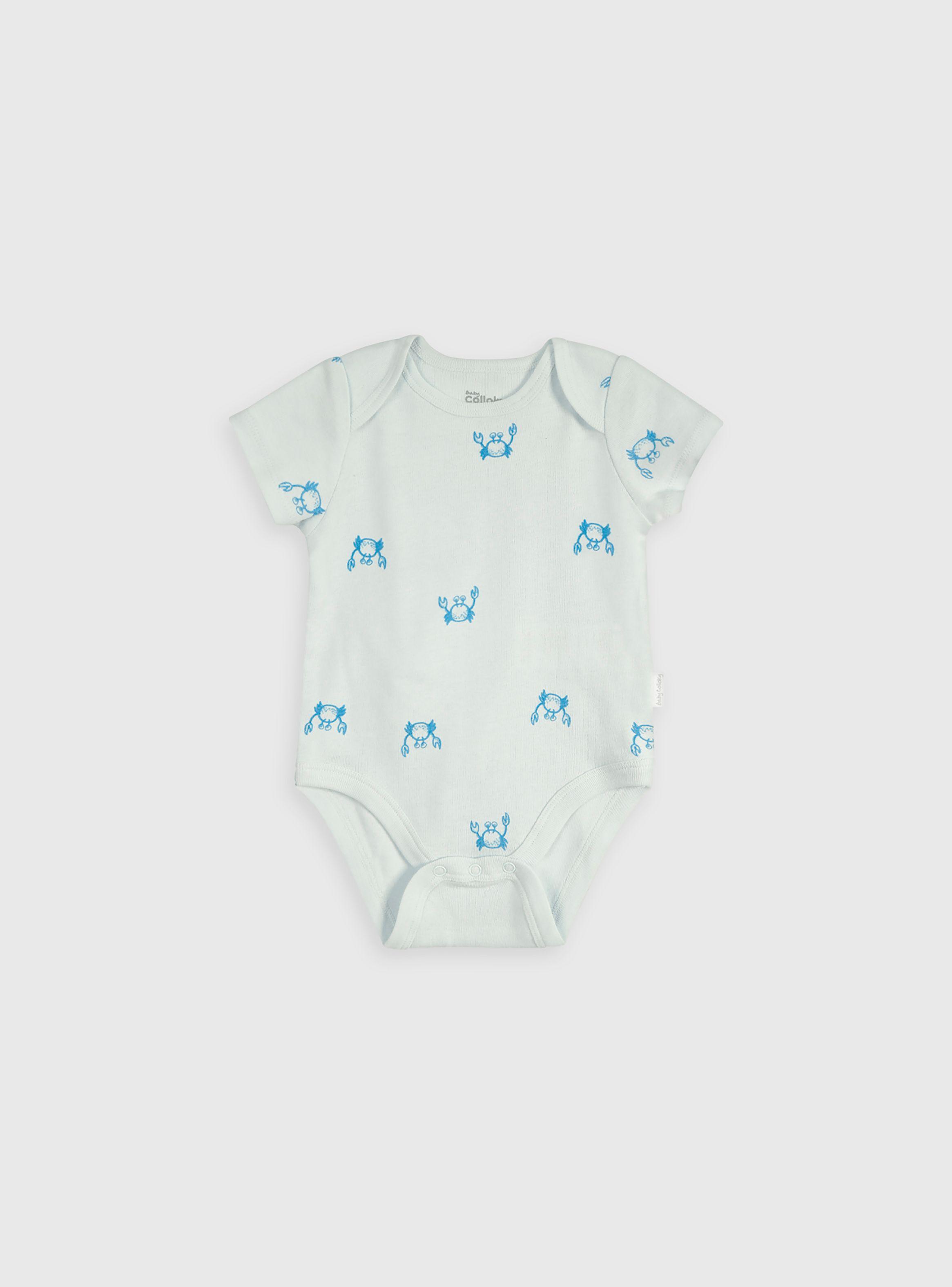 Pack de bodies Niño Celeste 56113 Colloky-2