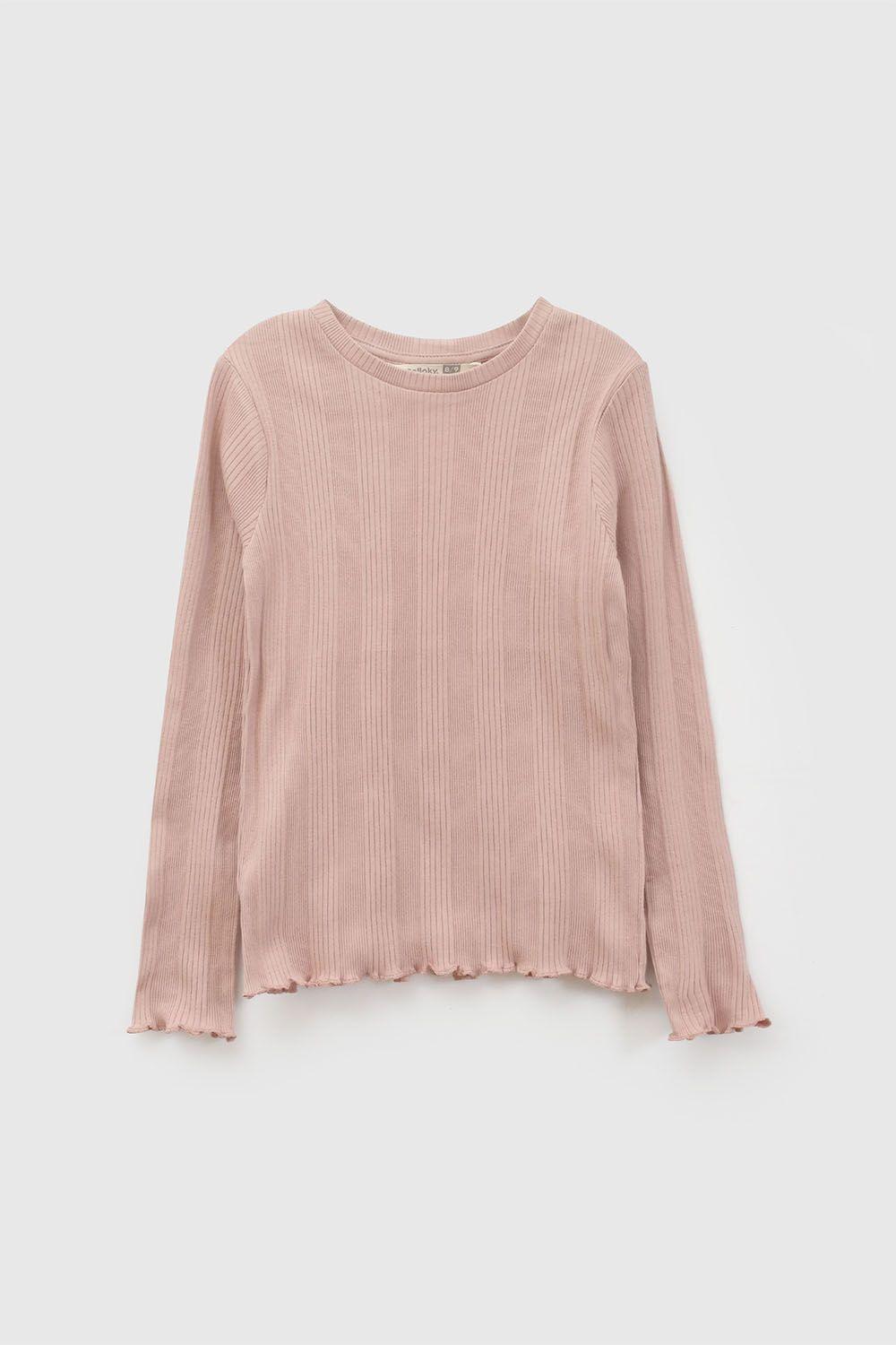 Polera Niña Rosado 7628 Colloky-0