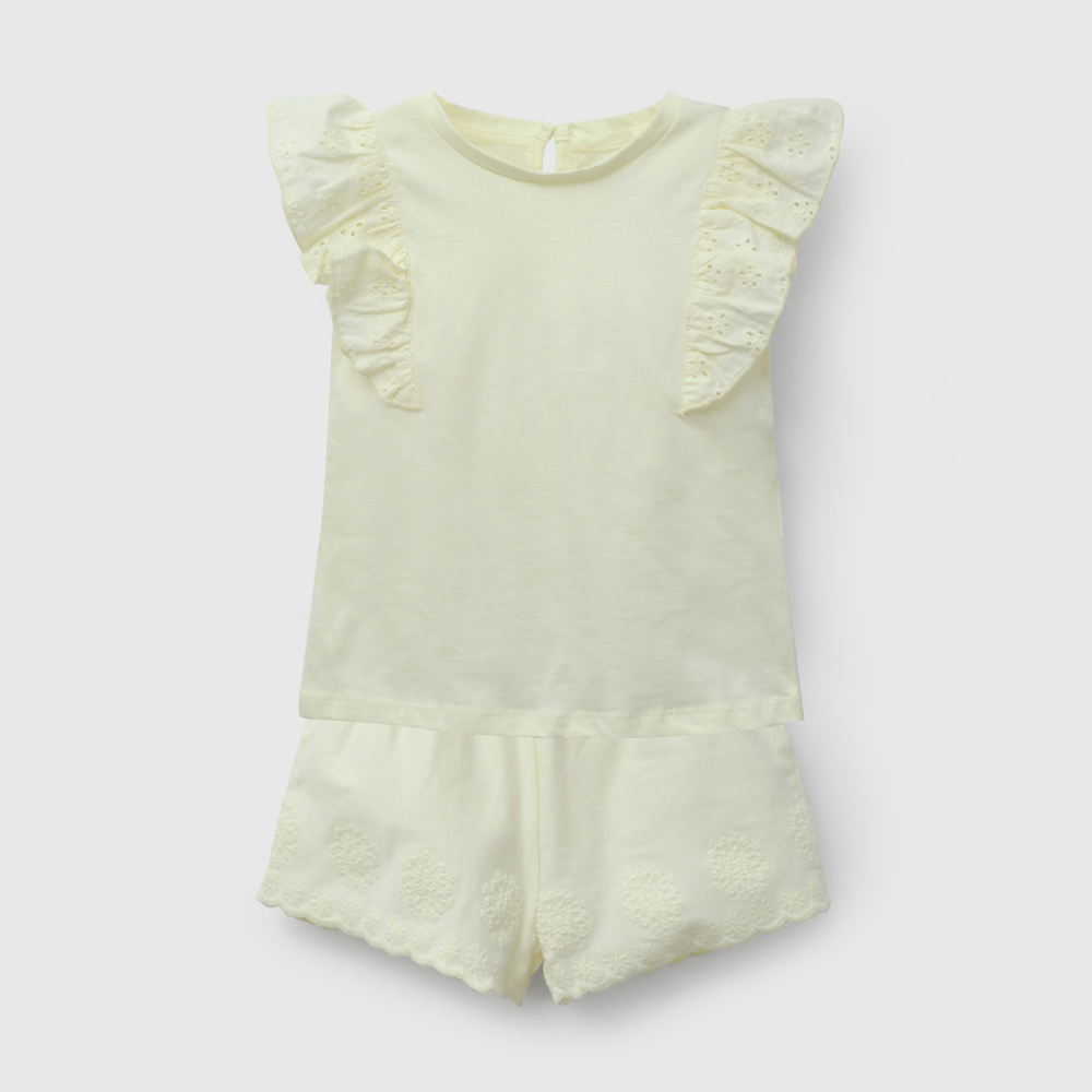 Conjunto Niña Amarillo 58138 Colloky-0
