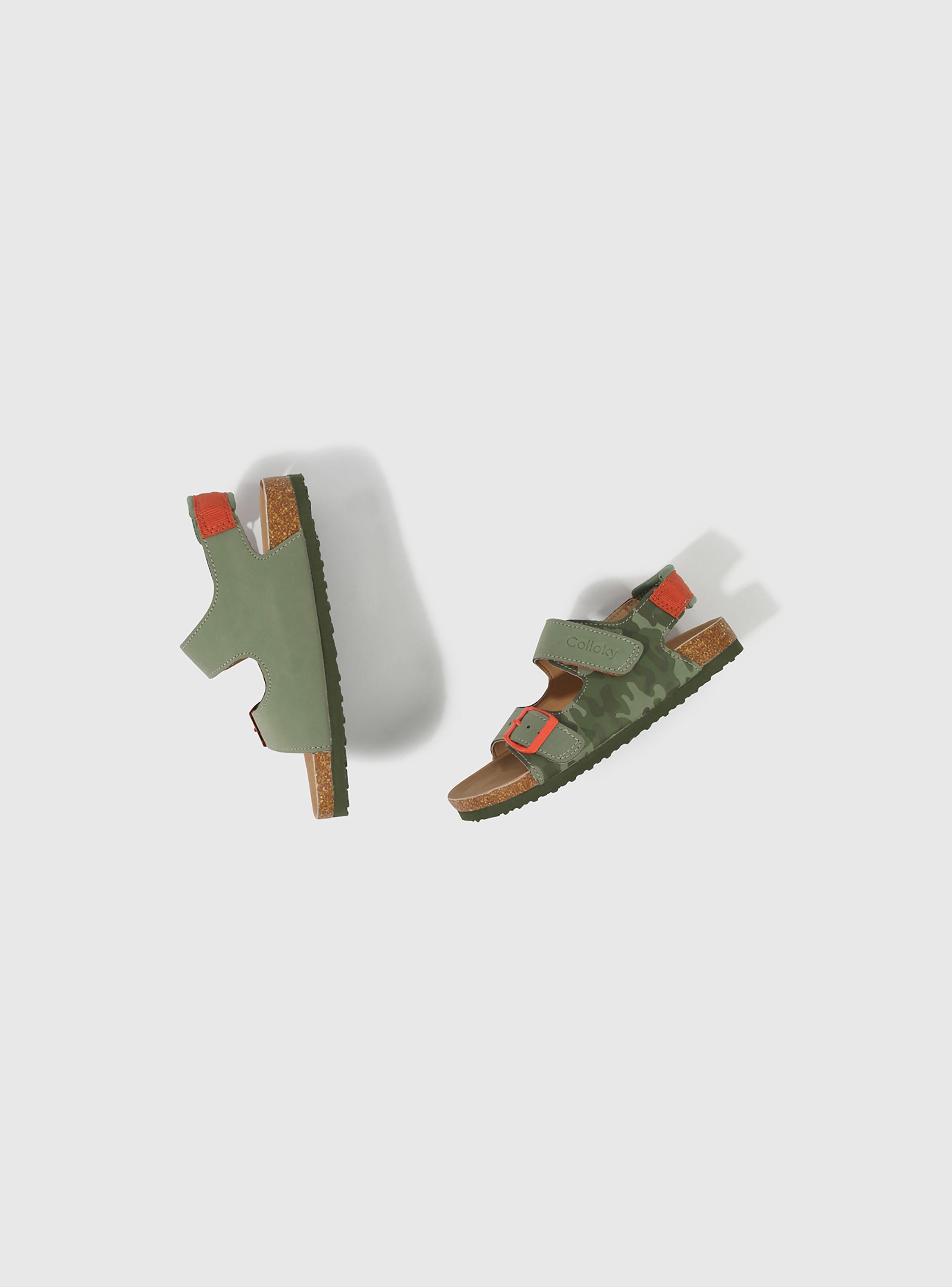 Sandalia Niño Verde 55010 Colloky-3