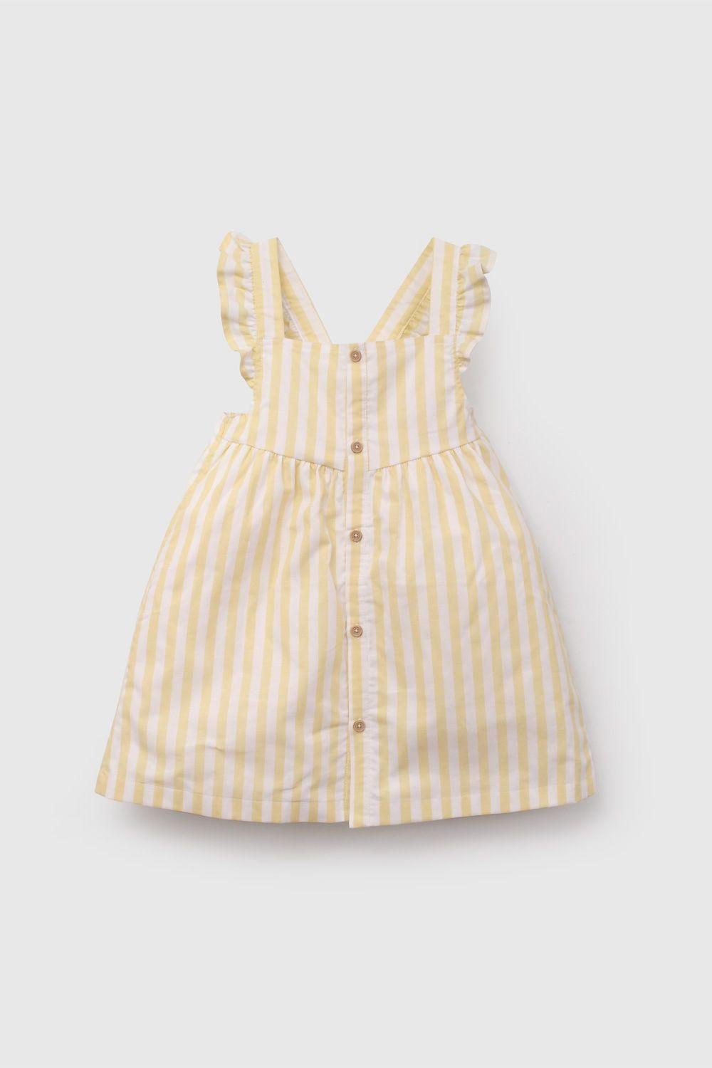 Vestido Niña Amarillo 57905 Colloky-0