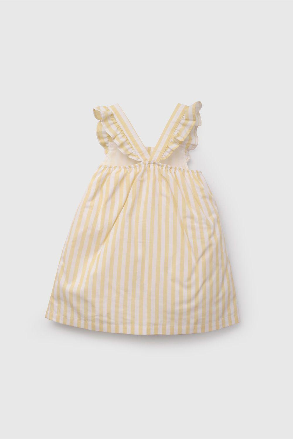 Vestido Niña Amarillo 57905 Colloky-1