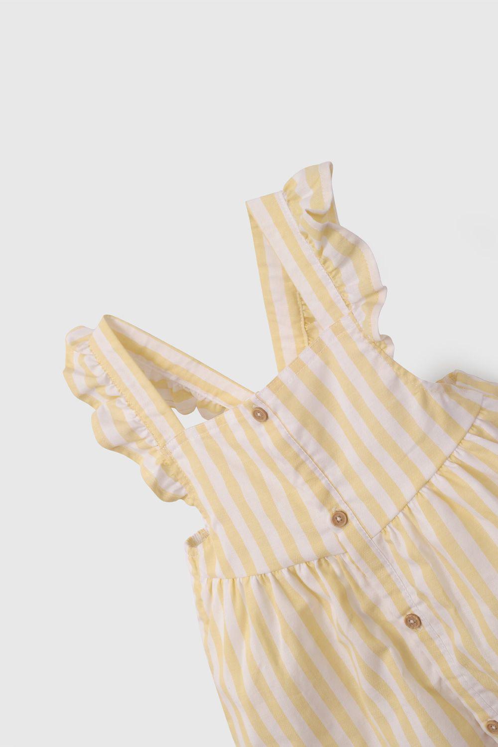 Vestido Niña Amarillo 57905 Colloky-2