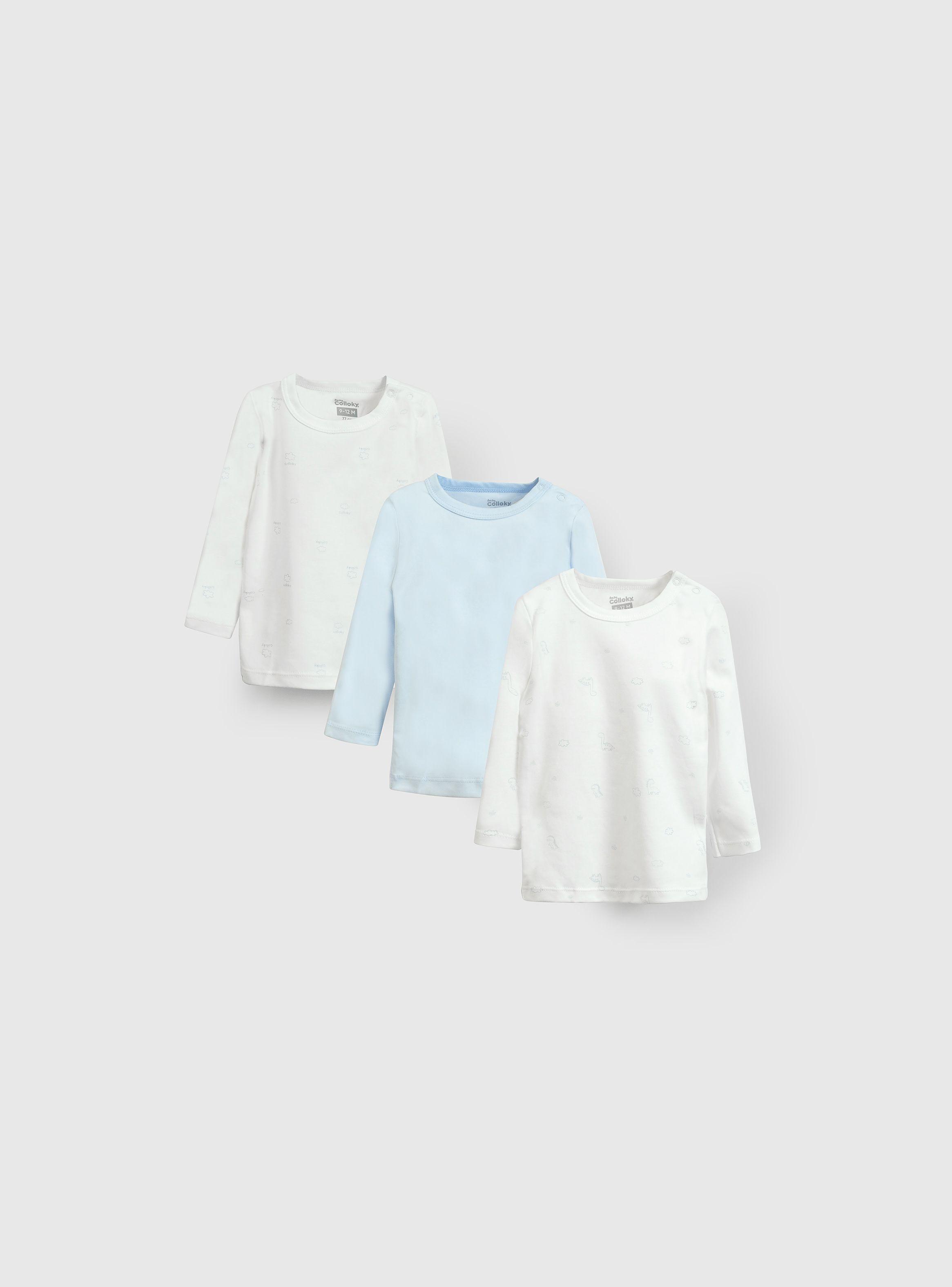 Camiseta baby Niño Celeste 56036 Colloky-0