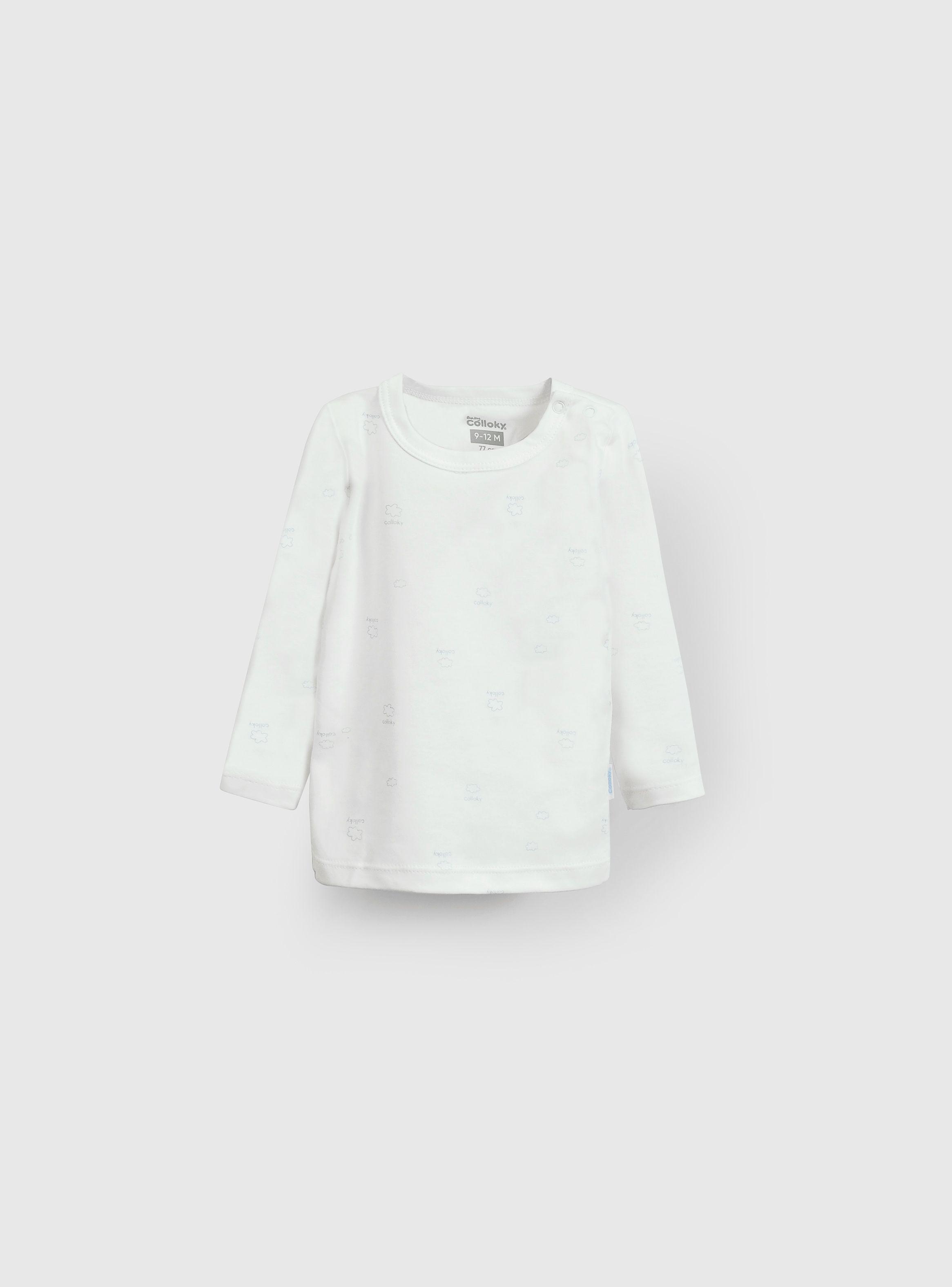 Camiseta baby Niño Celeste 56036 Colloky-1