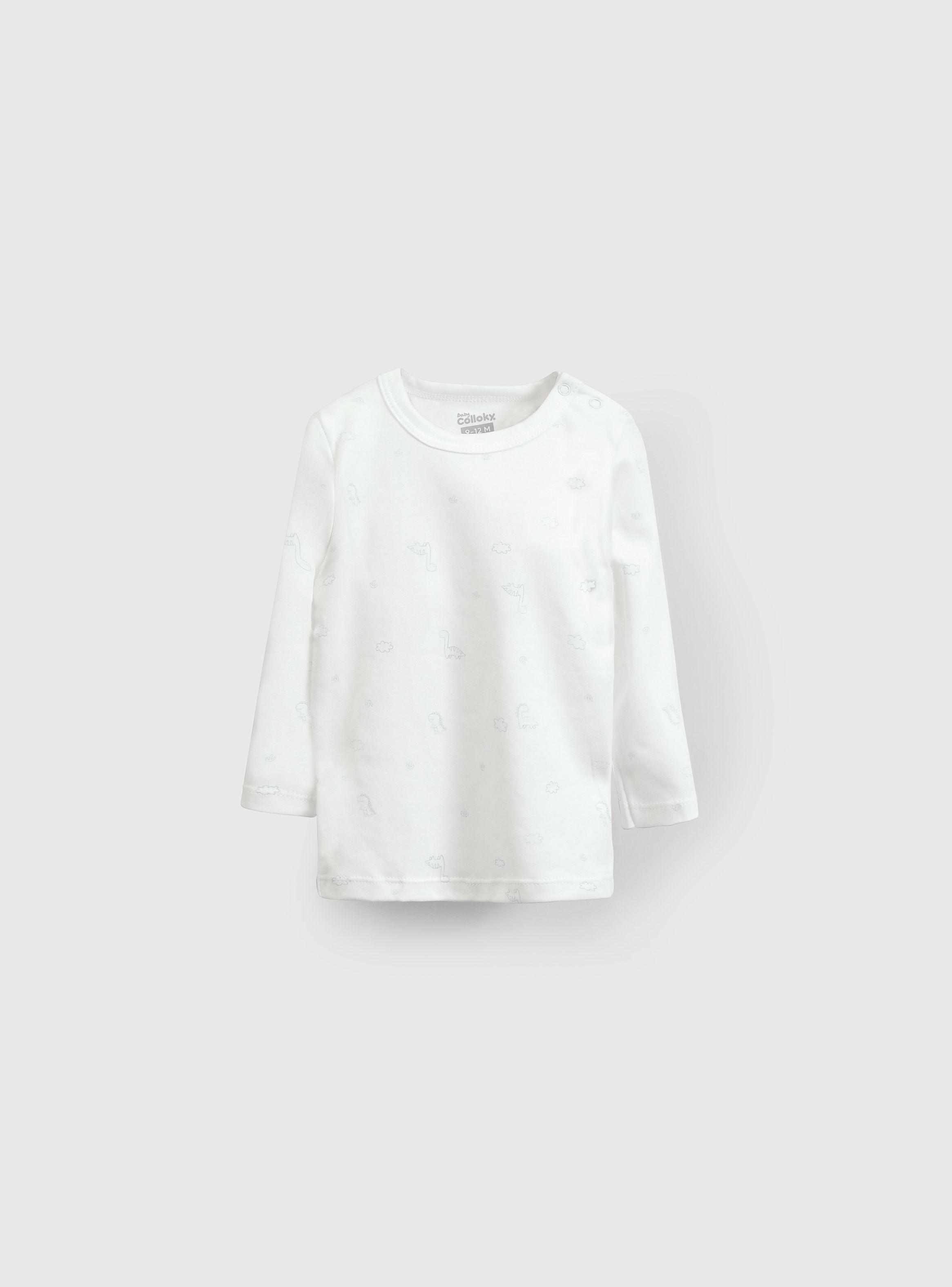 Camiseta baby Niño Celeste 56036 Colloky-3