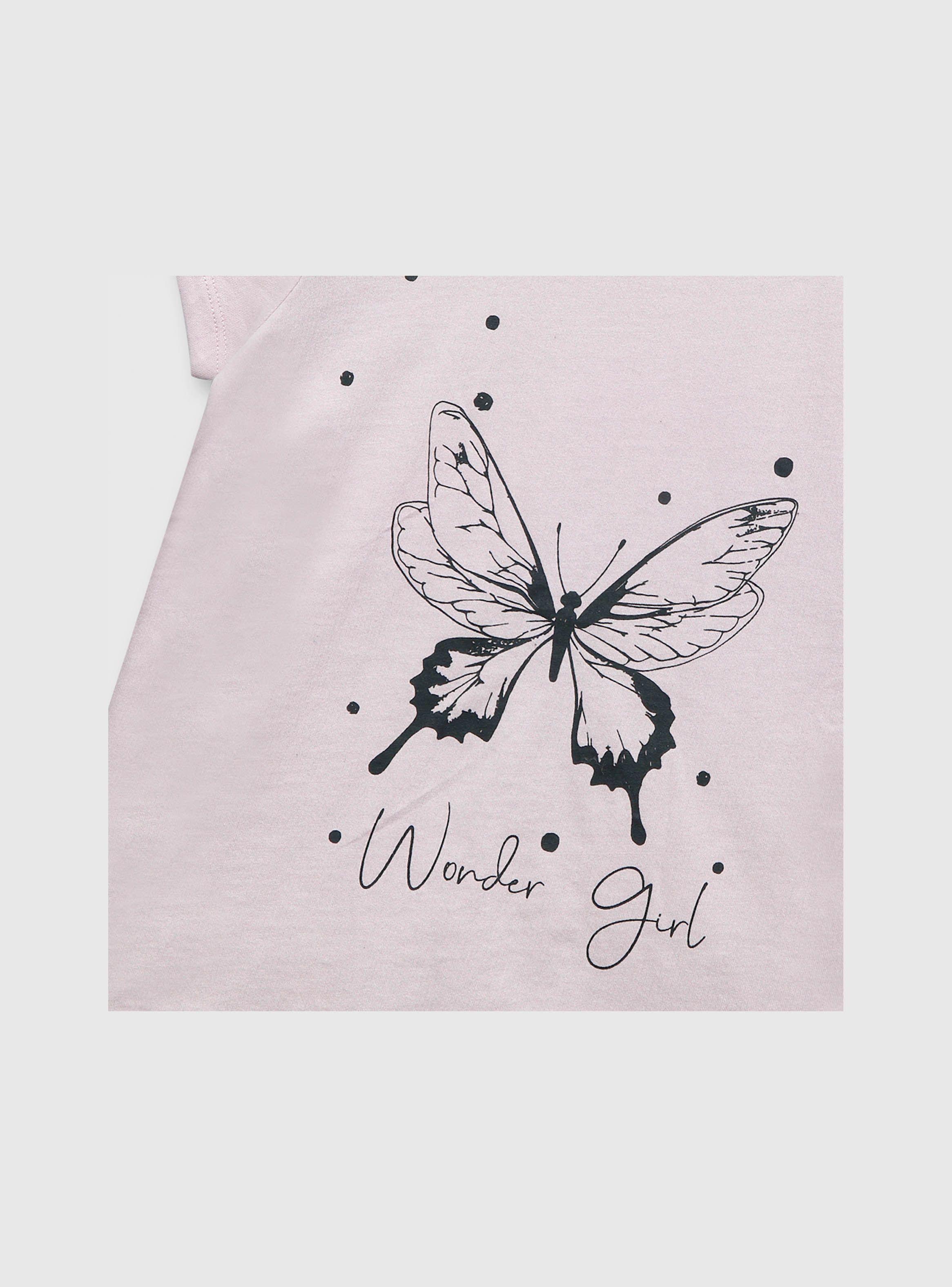 Polera De Niña Púrpura (2 A 12 Años) Colloky-2