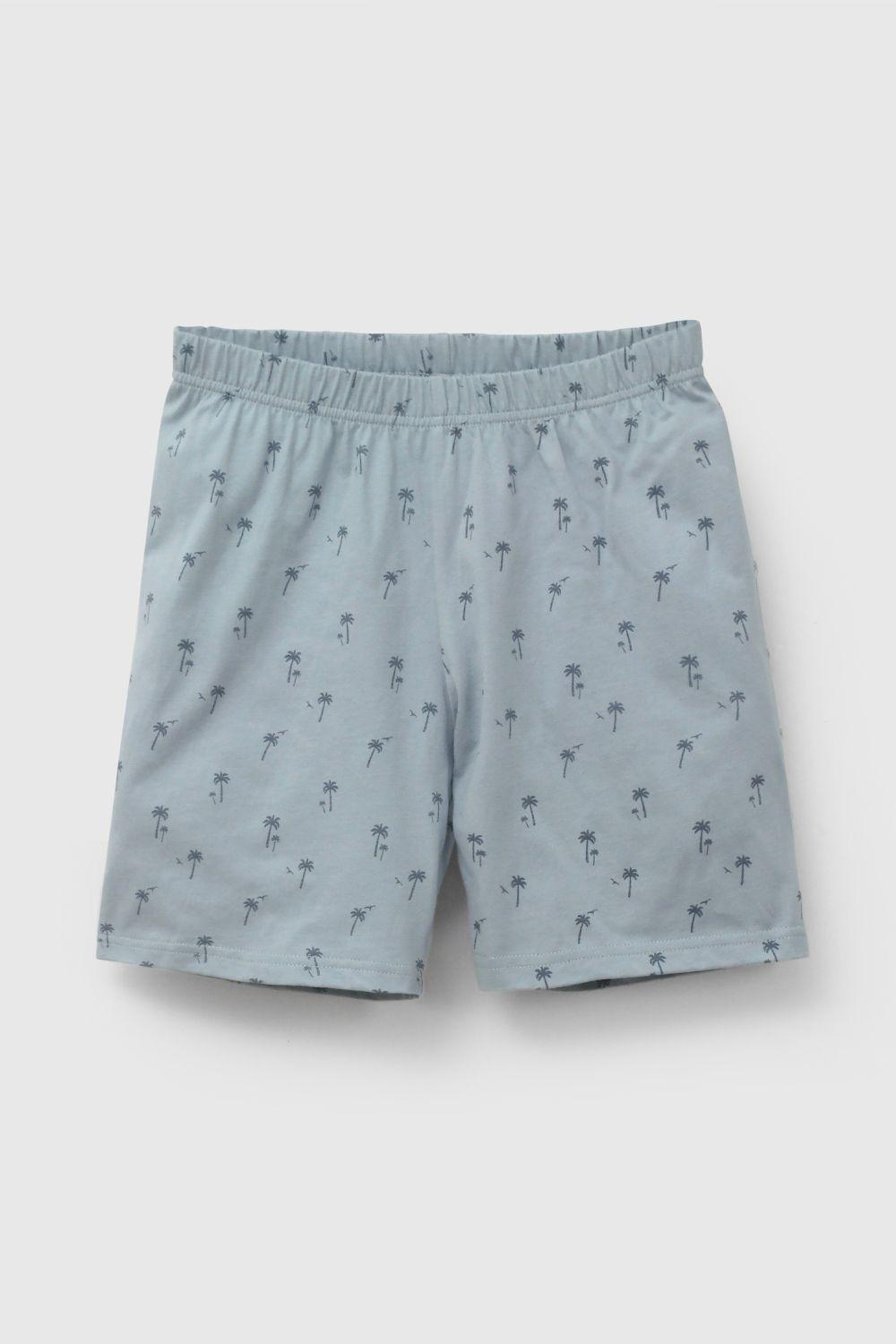 Pijama Niño Celeste 58102 Colloky-2