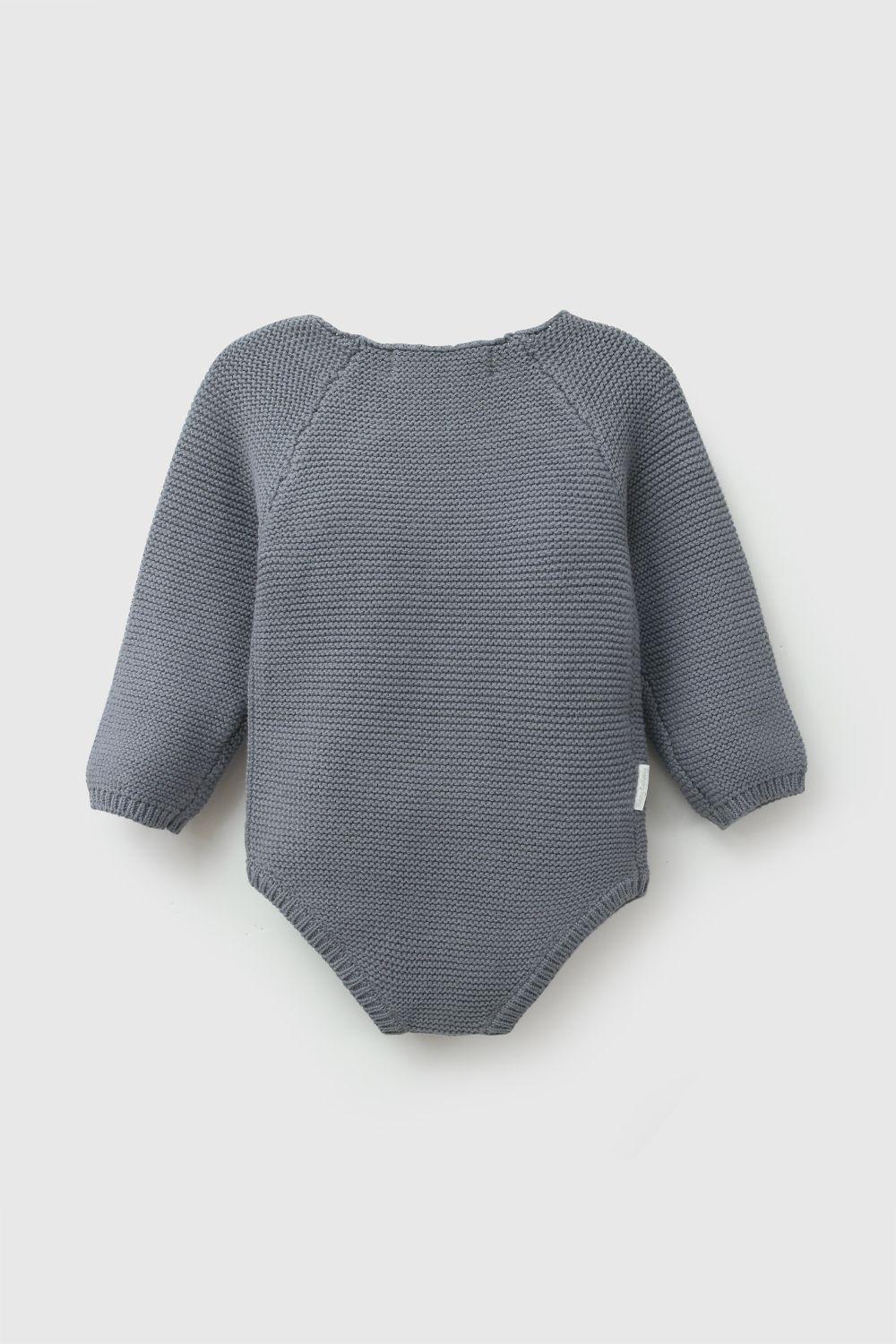 Body Tejido Celeste Niño Rn a 6-9M Colloky-1